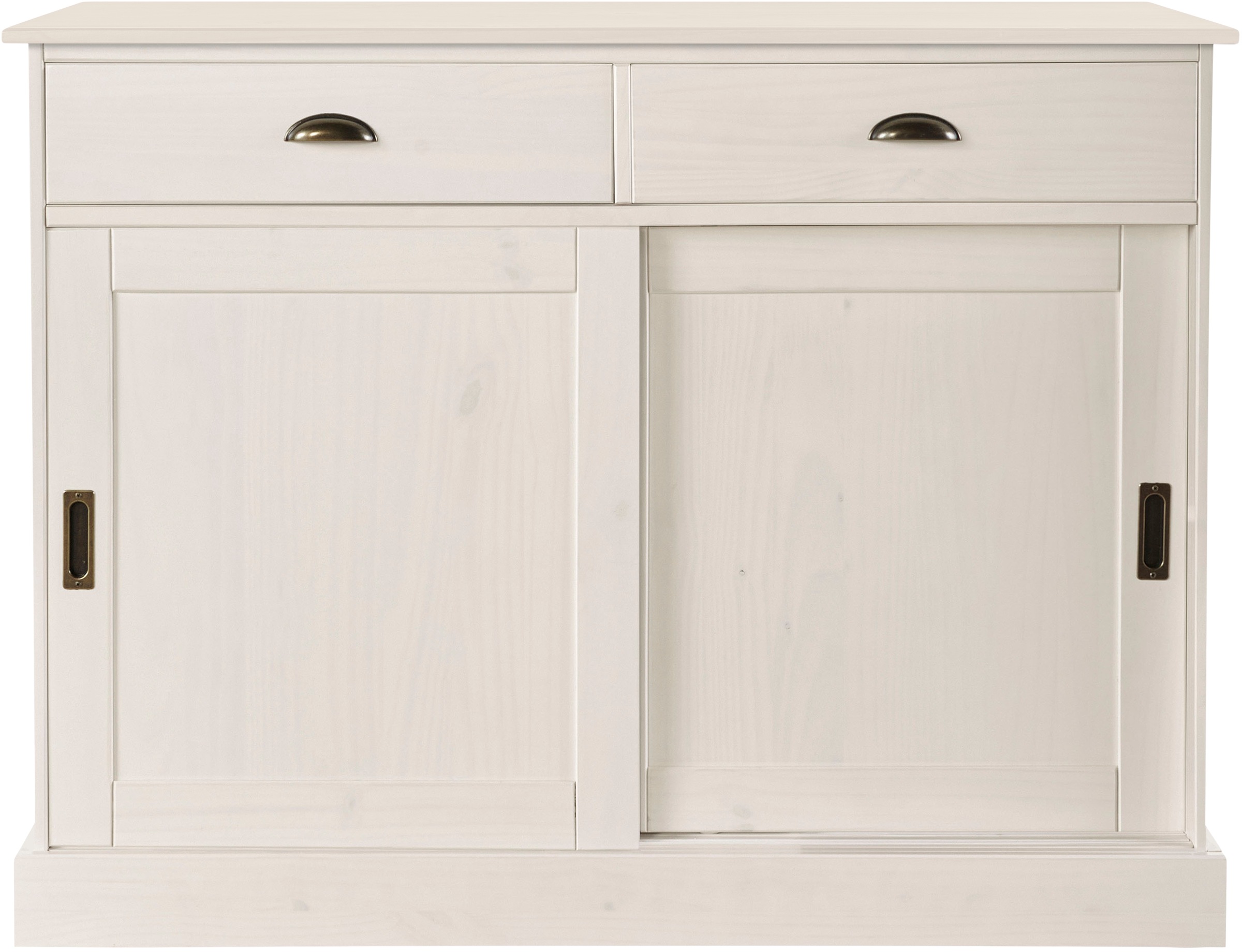 Home affaire Sideboard "Schröder", Kommode, 2 Schiebetüren, 2 Schubkasten, günstig online kaufen
