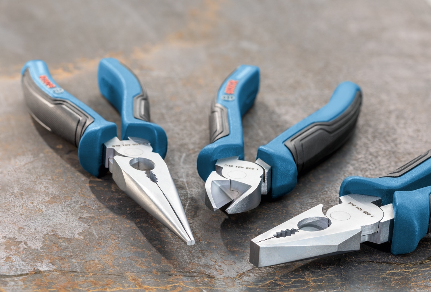 Bosch Professional Zangenset »»1600A016BG««, (3 tlg.), langlebige Zangen für professionelle Anwendungen