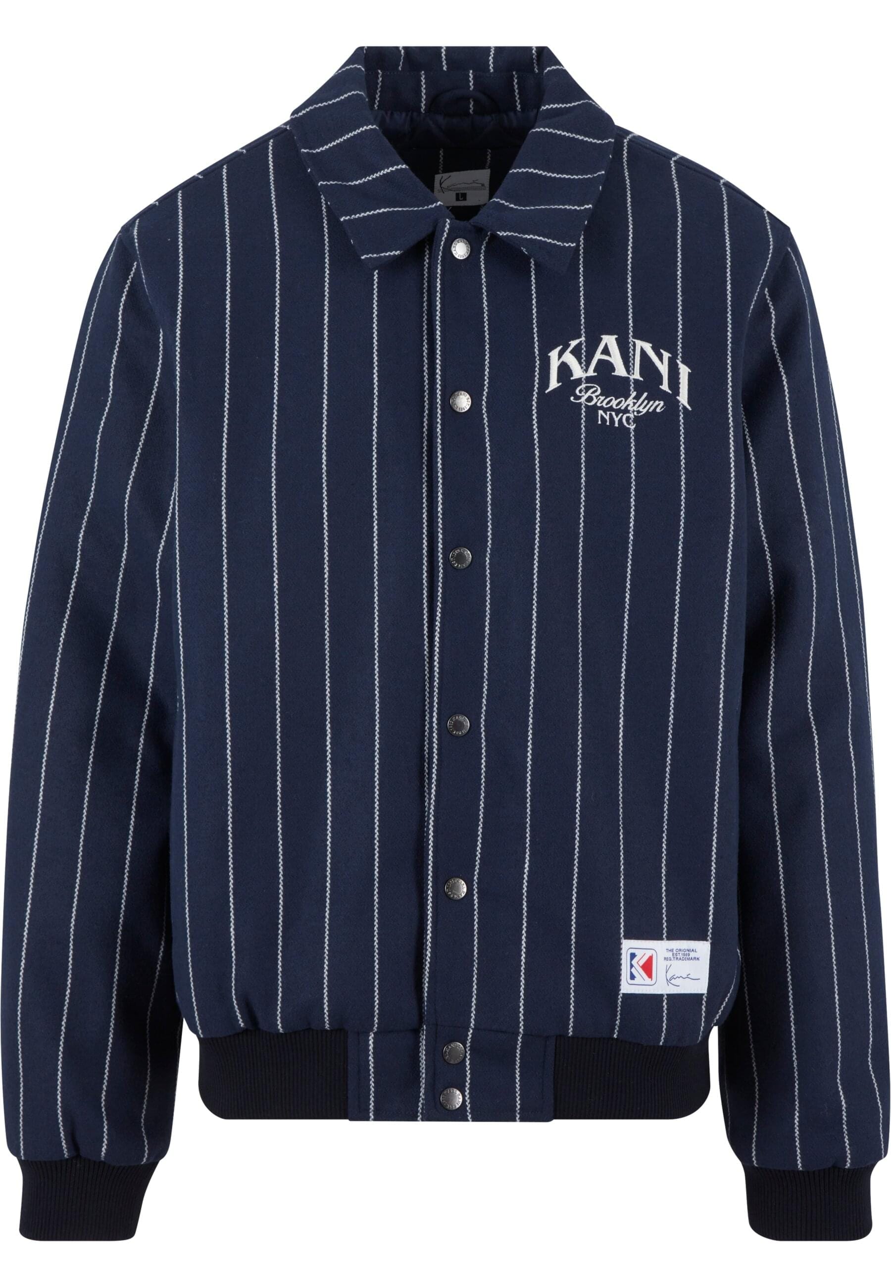 Karl Kani Winterjacke "Karl Kani Kani Pinstripes Wool Jacket" 1 Stk. tlg. o günstig online kaufen