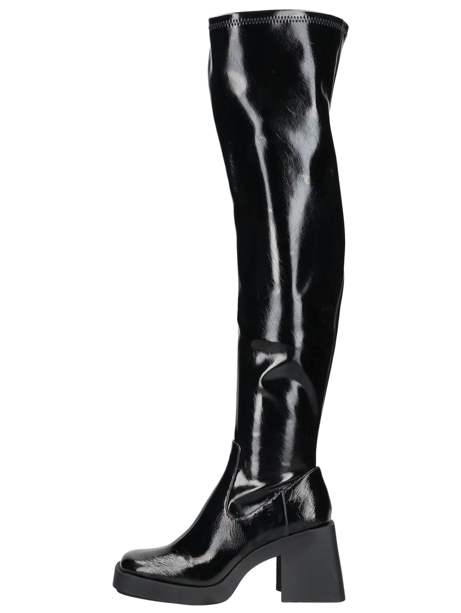 STEVE MADDEN Overkneestiefel »STEVE MADDEN Stiefel Lederimitat«