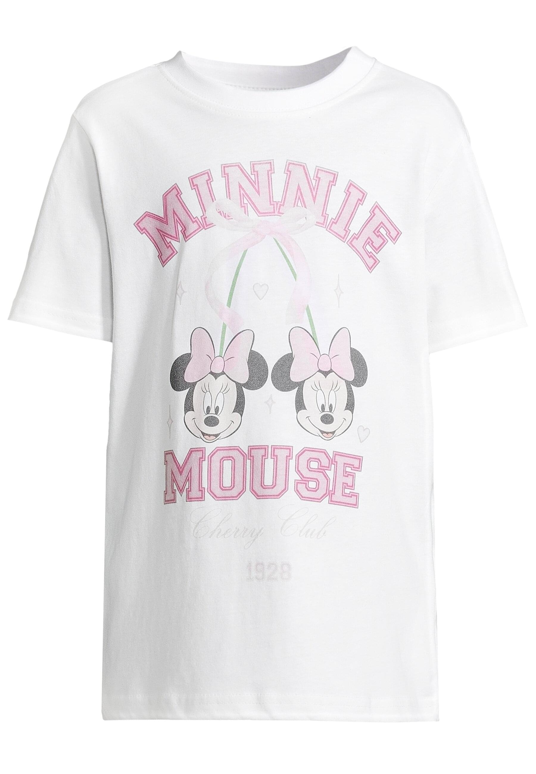MisterTee T-Shirt »MisterTee T-Shirt 2 Pack - kurzarm - Minnie Mouse«, (1 tlg.)