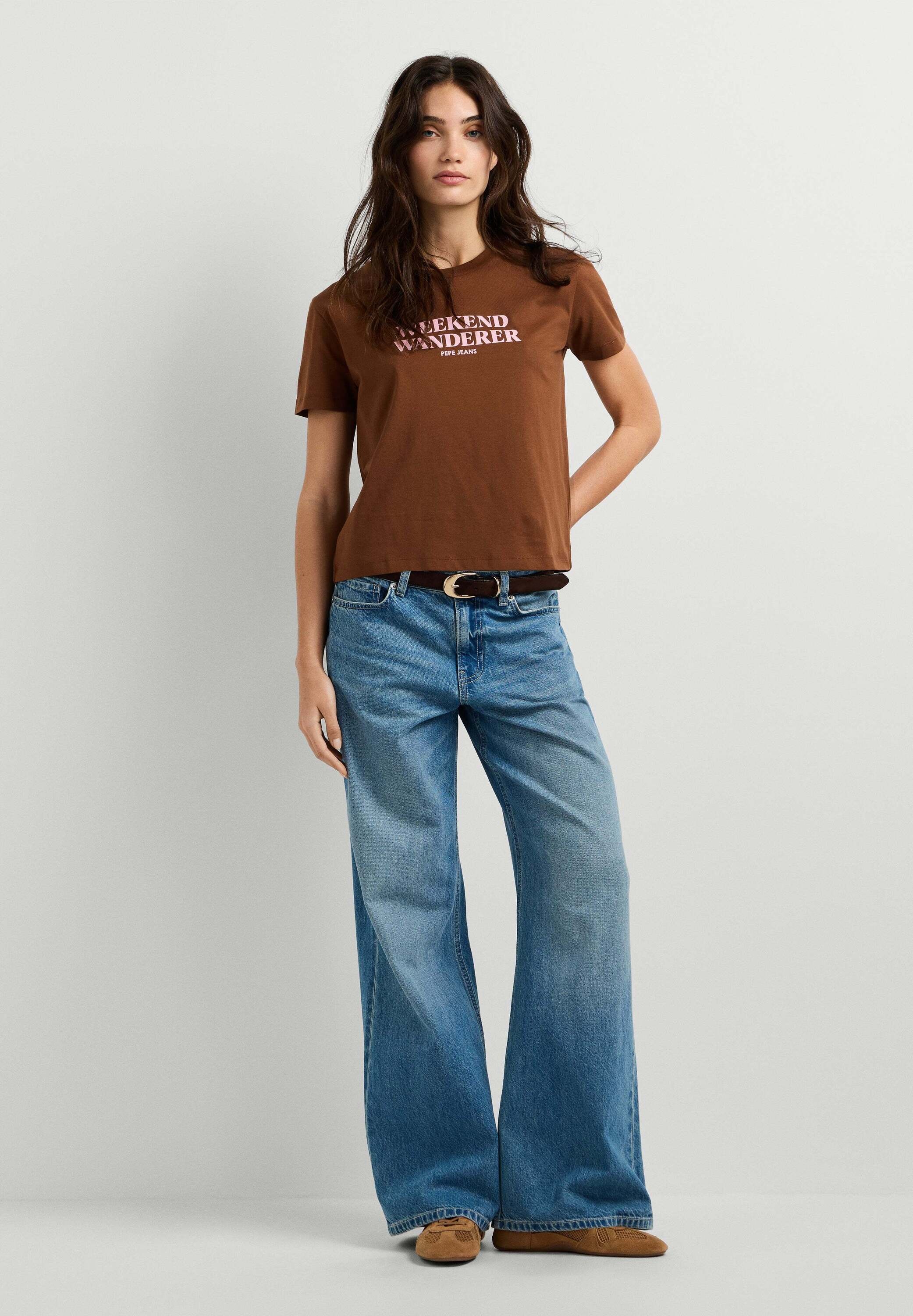 Pepe Jeans Print-Shirt »print t-shirt CARLA«