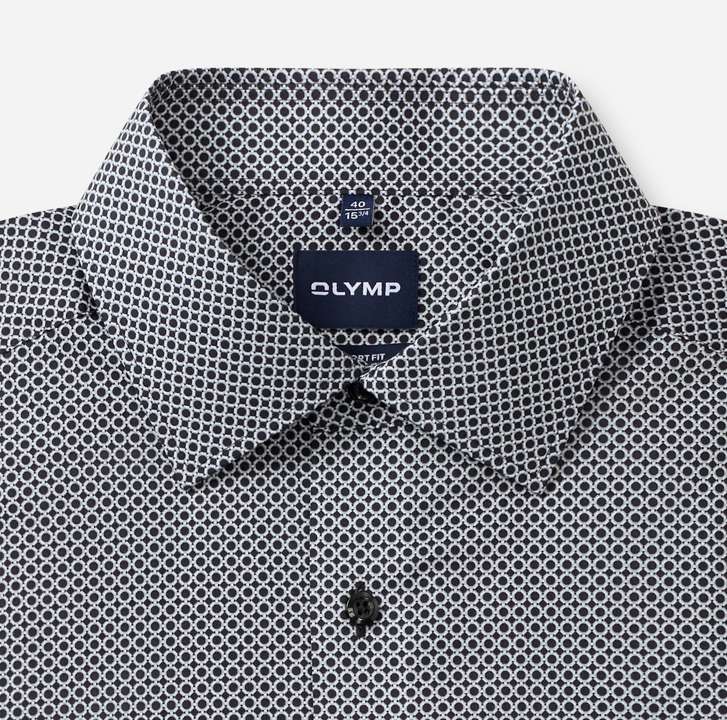 OLYMP Langarmhemd »Luxor« Businesshemd, New-Kentkragen, Comfort Fit