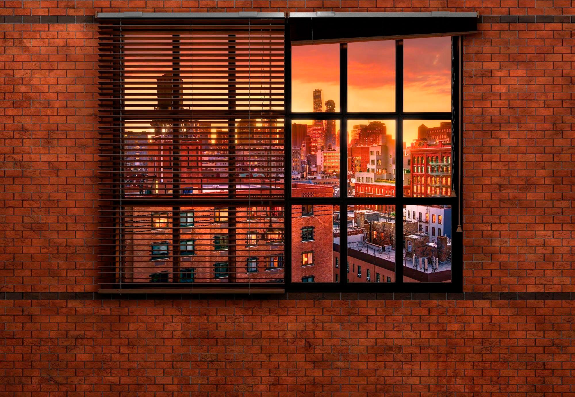 Komar Fototapetas »Brooklyn Brick« 368x254 c...