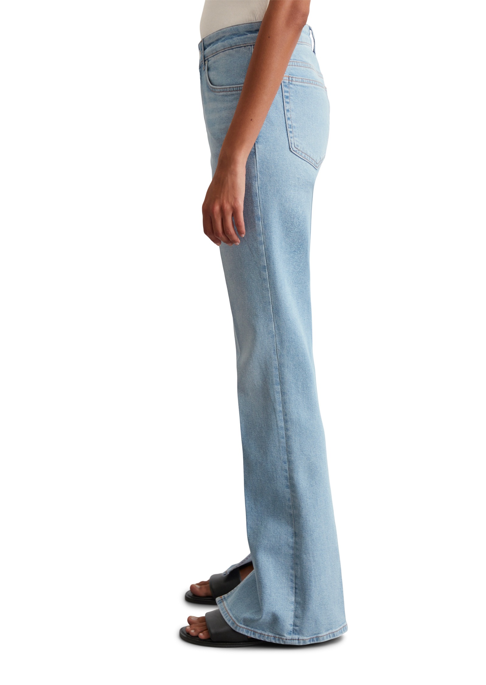 Marc OPolo Schlagjeans "aus Organic-Cotton-Mix-Stretch" günstig online kaufen