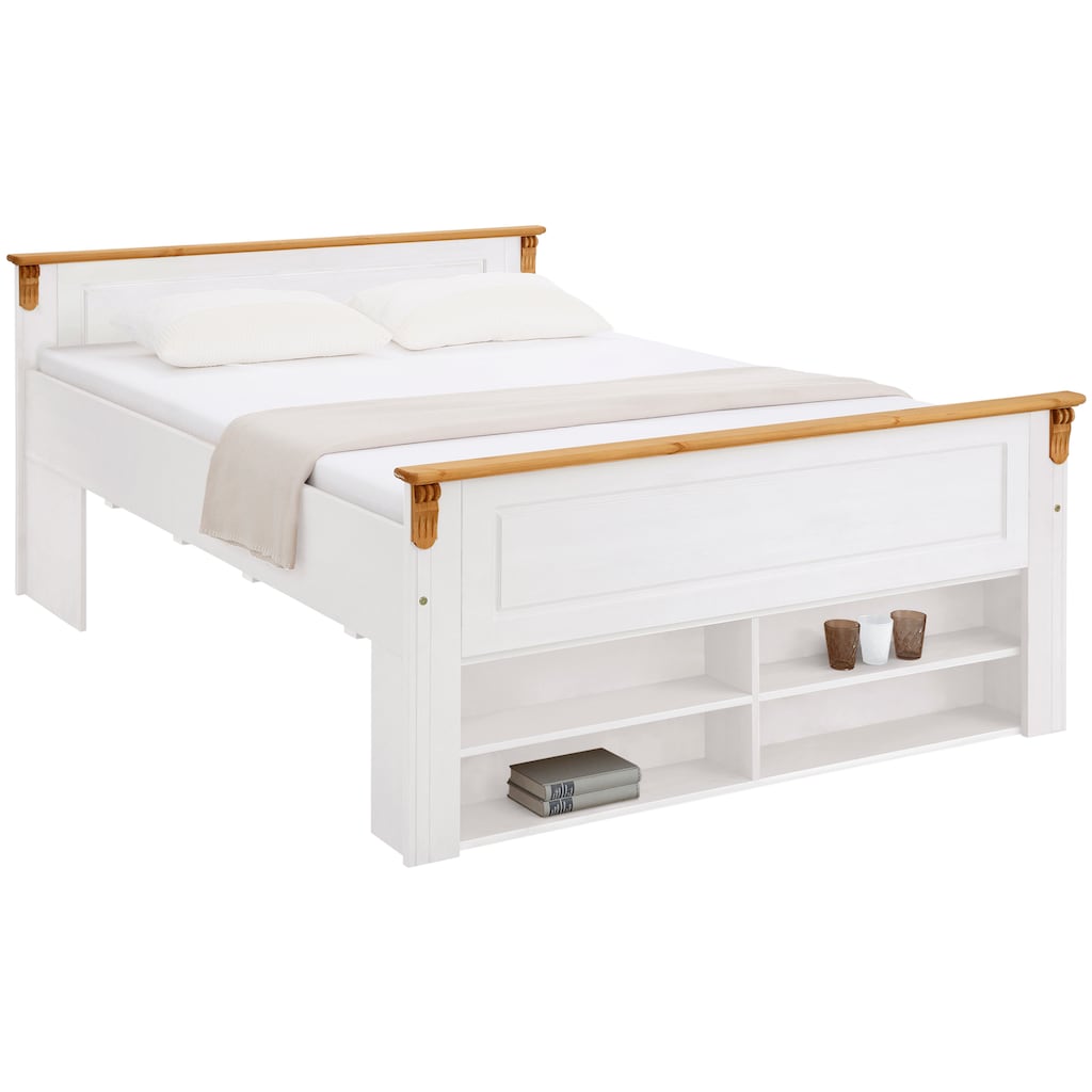 Home affaire Schlafzimmer-Set »Tessin«, (Spar-Set), 3 tlg. Set bestehend aus Bett 140 cm Inkl. 2x 2er Set Schubkästen