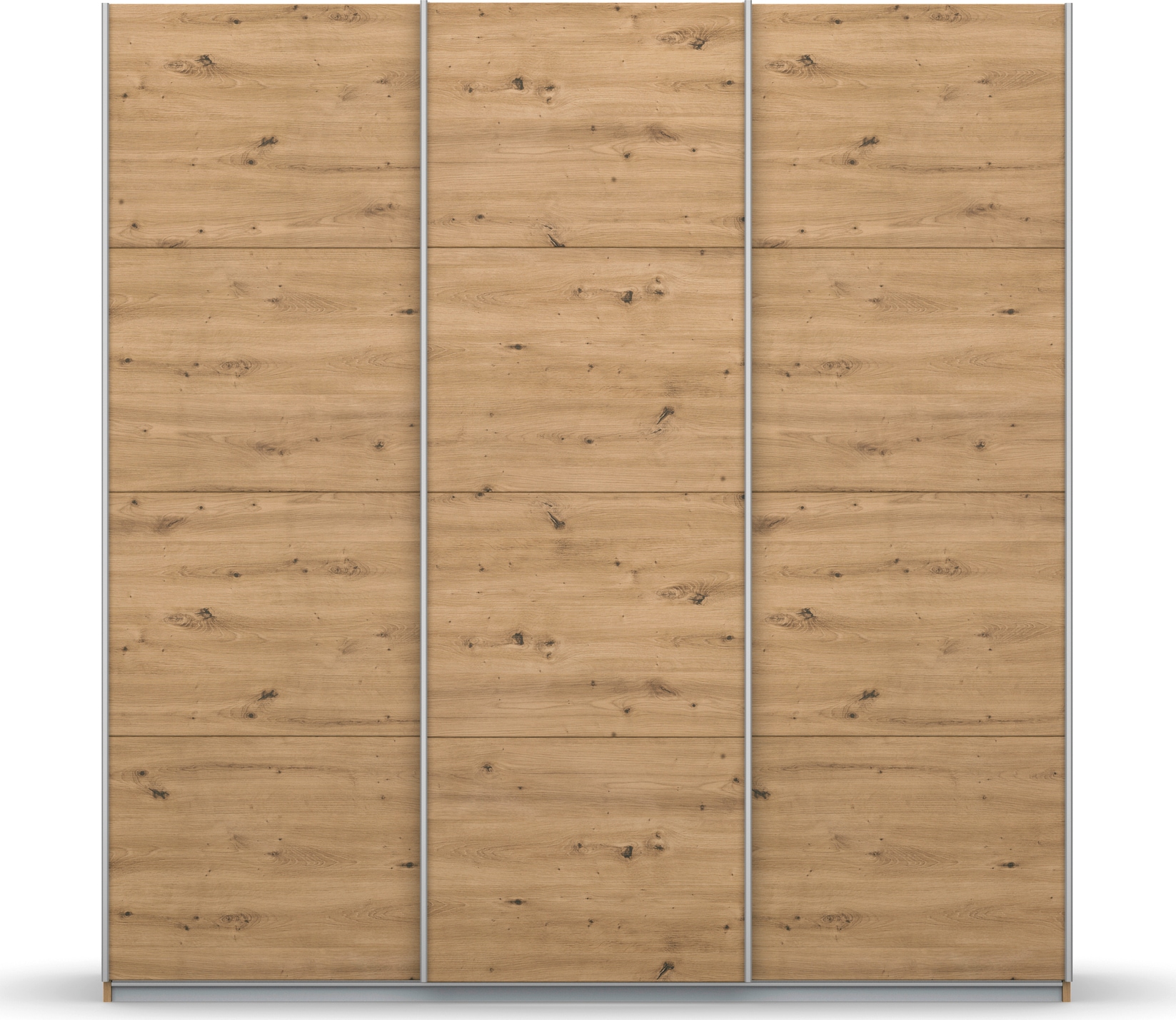 rauch Schwebetürenschrank »Kleiderschrank Schrank Garderobe KOLUNA mit Dekor-Front«, inkl. 2 Innenschubladen sowie extra Einlegeböden MADE IN GERMANY
