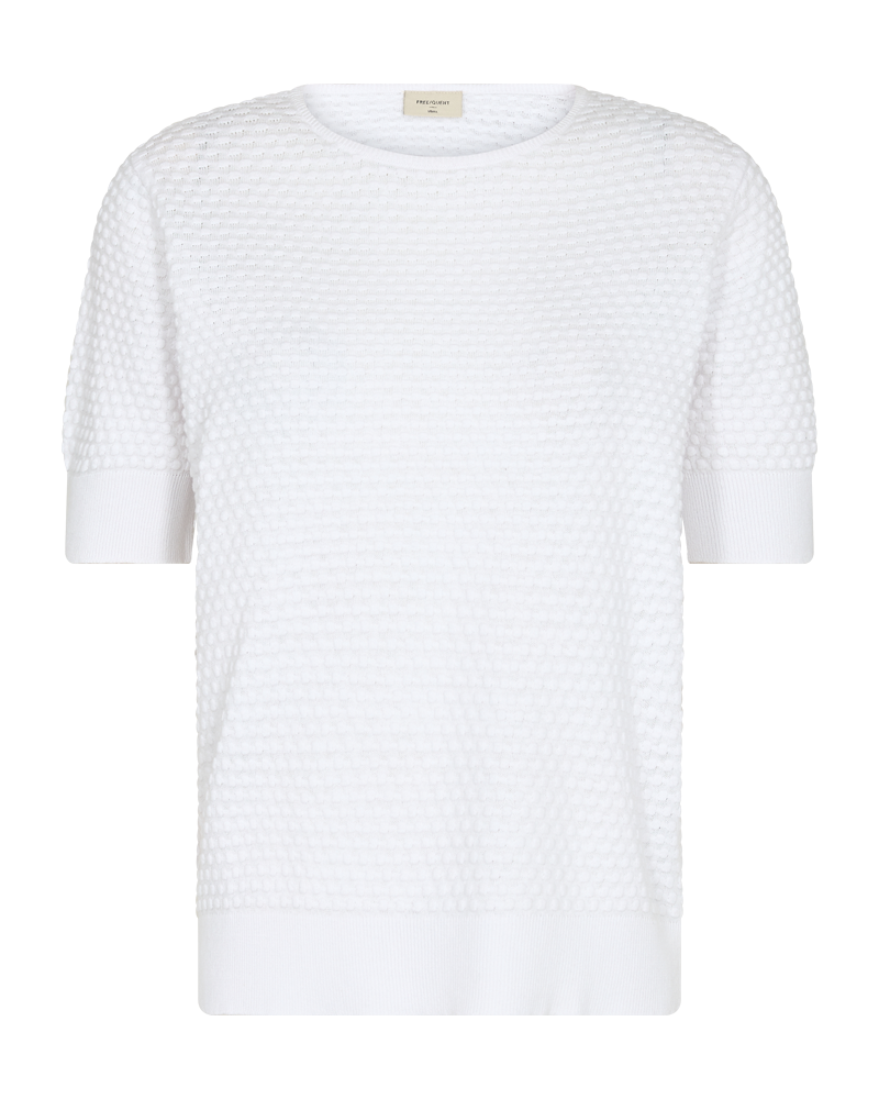 FREEQUENT Kurzarmpullover »FQDODO-PU-DOTTIE-SS« ...