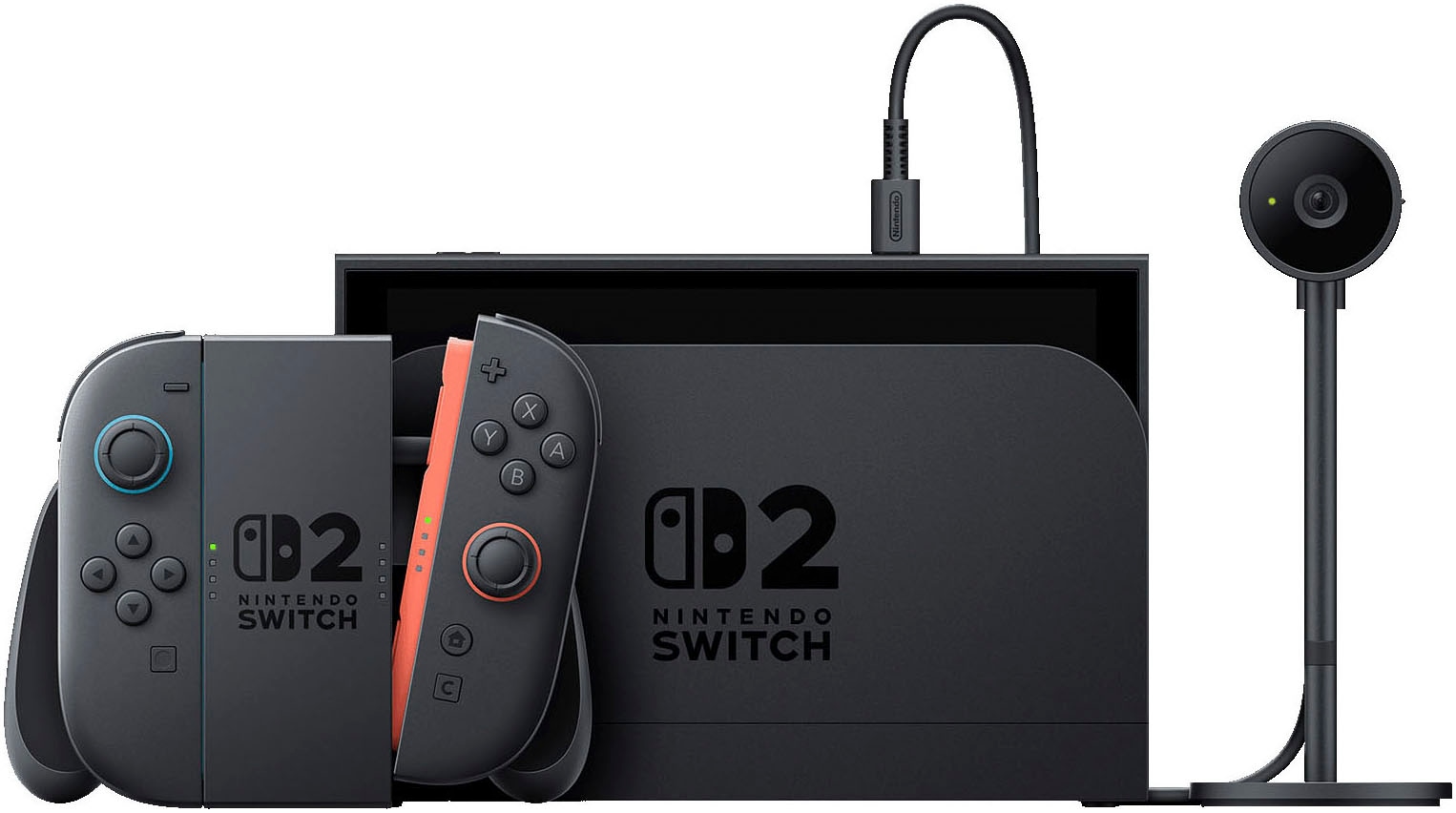 Nintendo Switch 2 Spielekonsole »Switch 2 (Mario Kart World Bundle) + Mario Party Jamboree + Kamera«