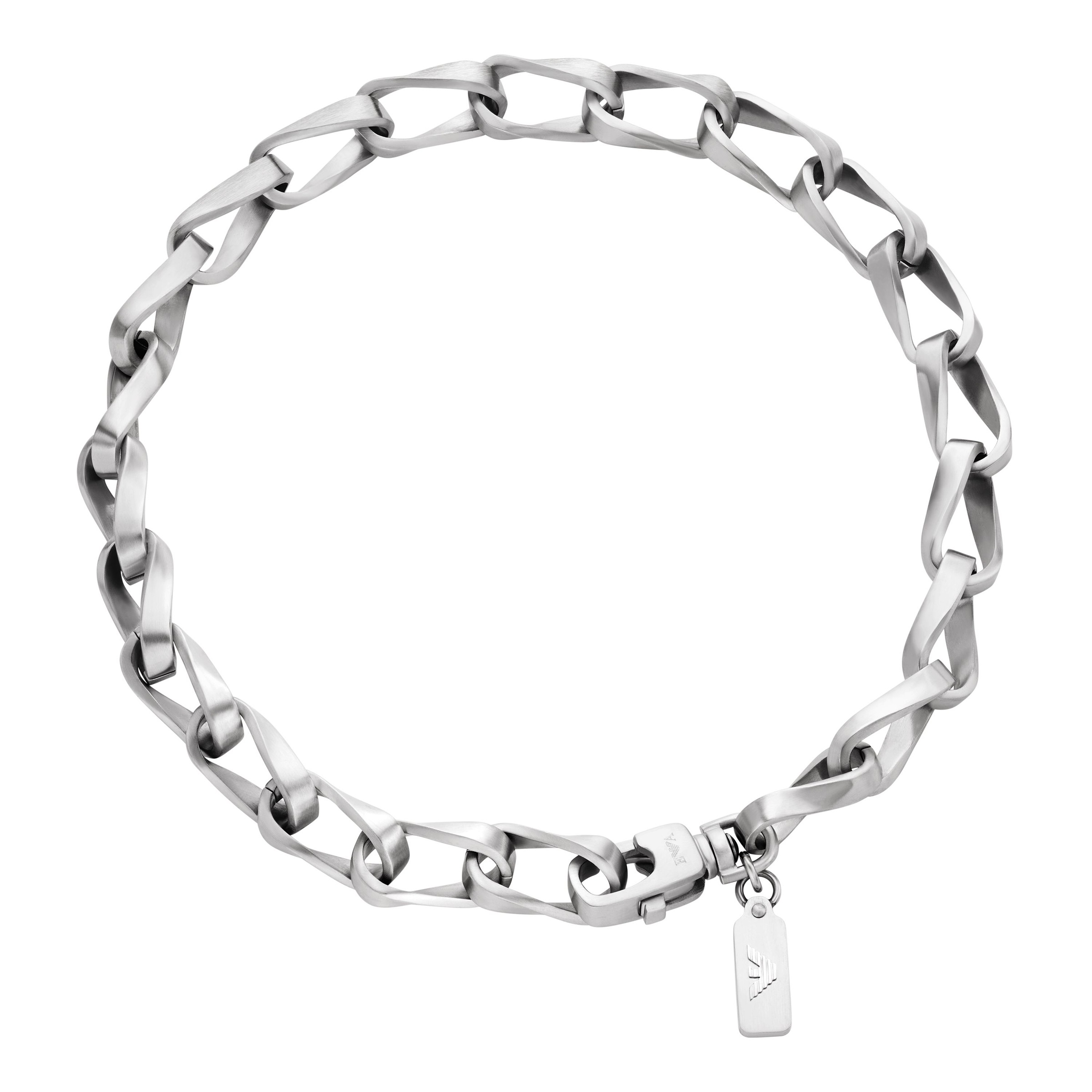 Emporio Armani Kette ohne Anhänger »Schmuck Geschenk Edelstahl«