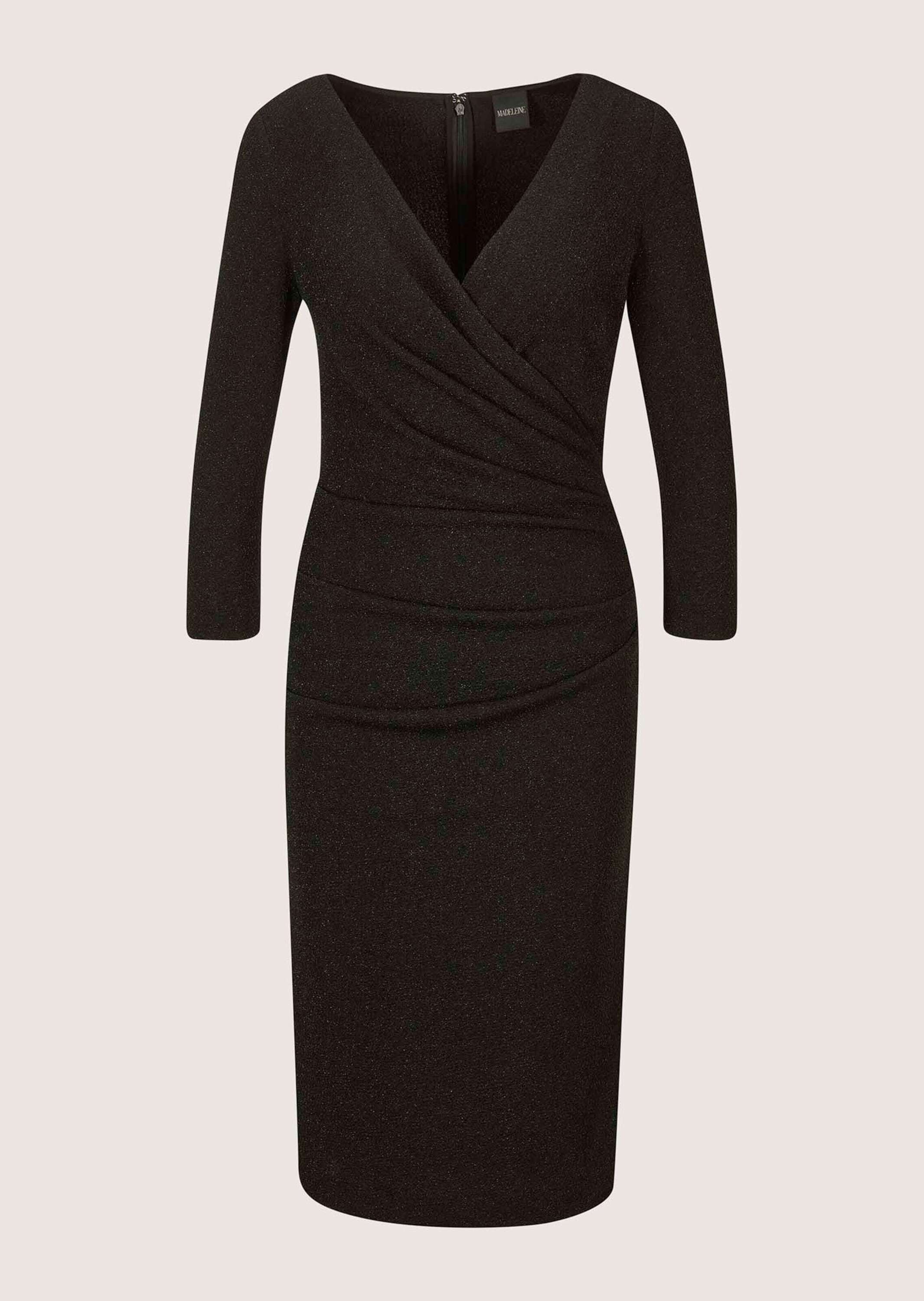 MADELEINE Etuikleid "Etuikleid Stretchkleid in Wickeloptik" Wickeloptik günstig online kaufen