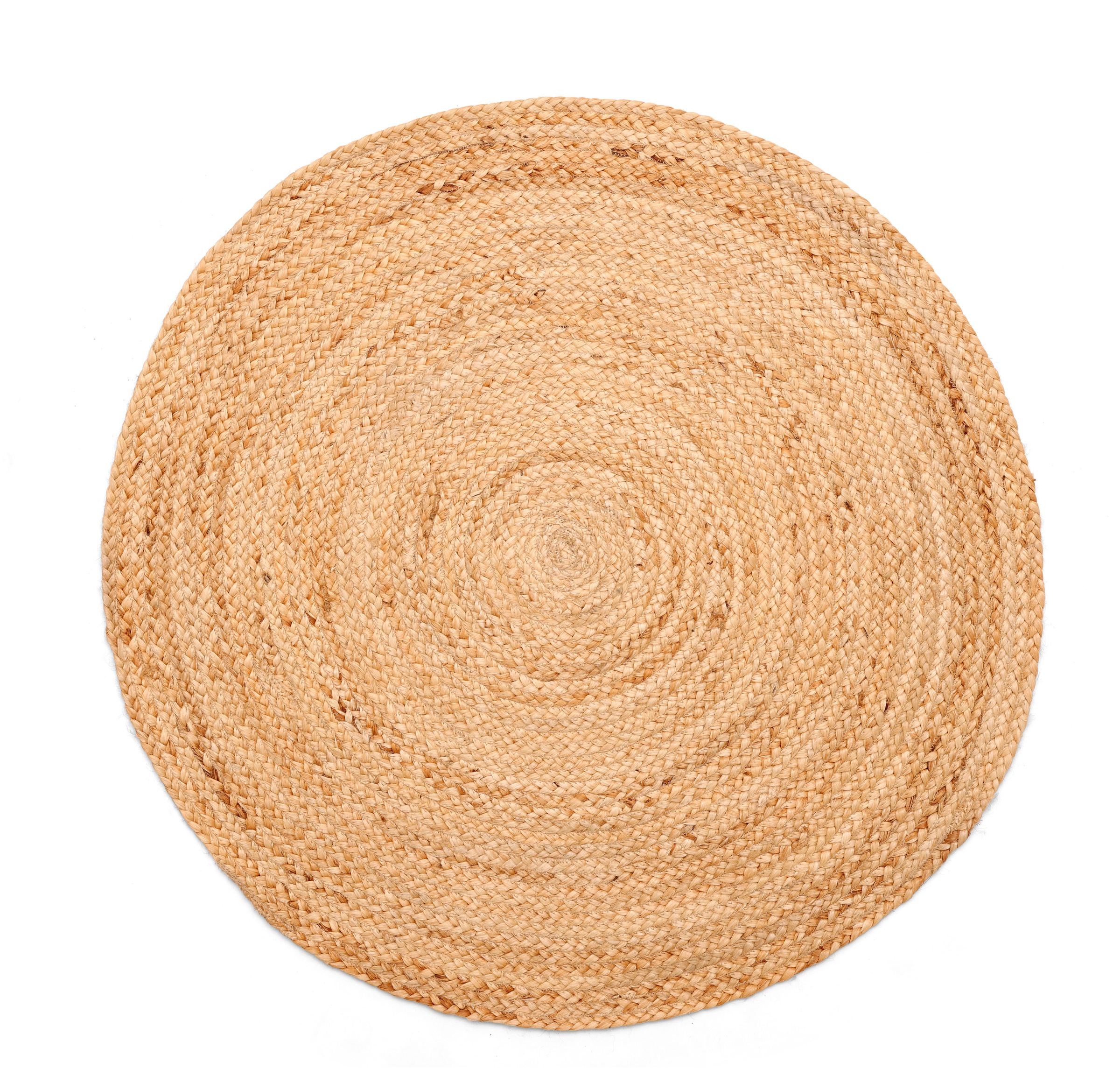 Myflair Möbel & Accessoires Teppich »Lola«, rund, 10 mm Höhe, Juteteppich, Wendeteppich, handgeflochten, 100% Naturfaser, Boho-Style