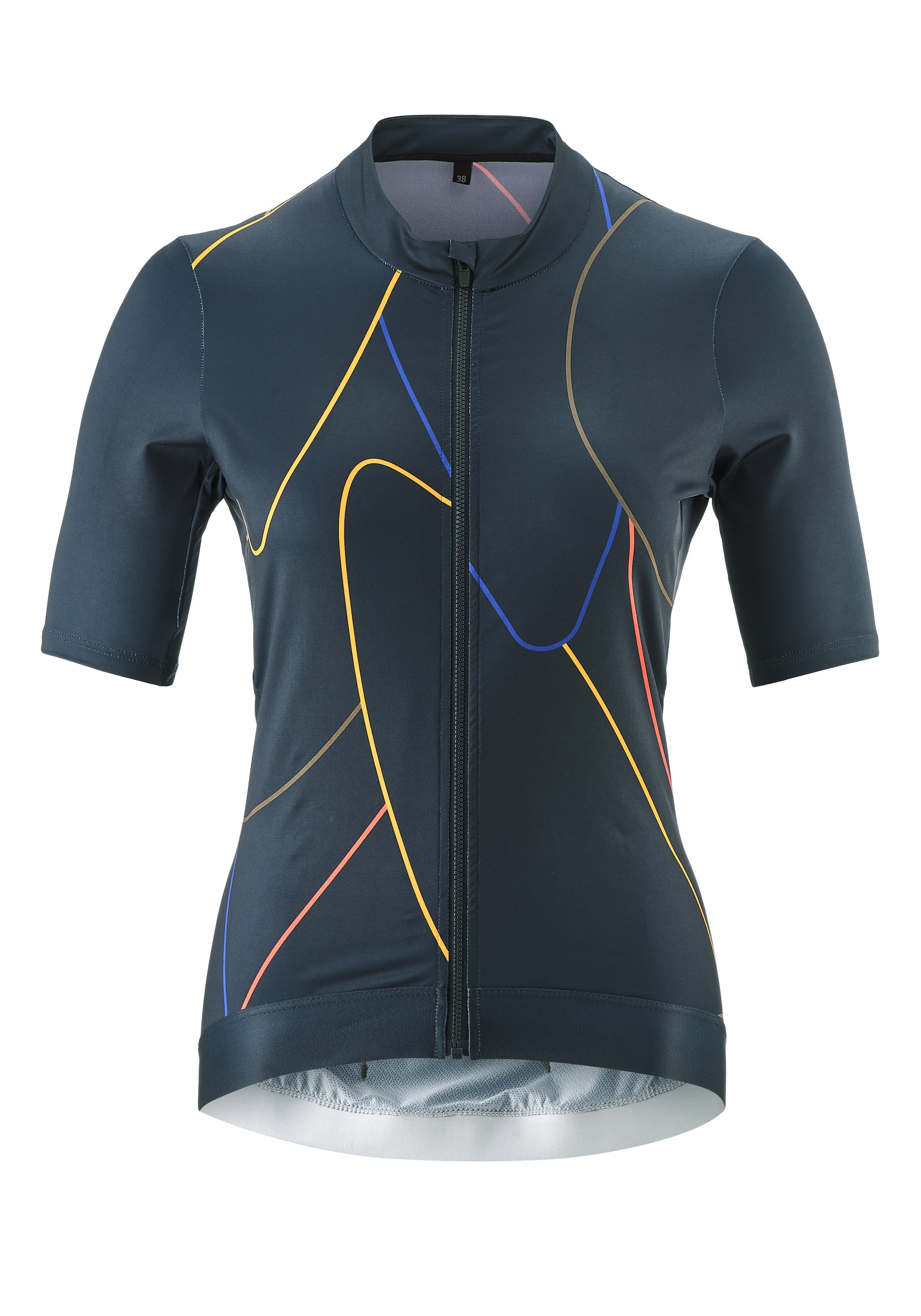 Gonso Radtrikot "Road Jersey Print W" Damen Fahrradtrikot kurzarm, Full-Zip günstig online kaufen