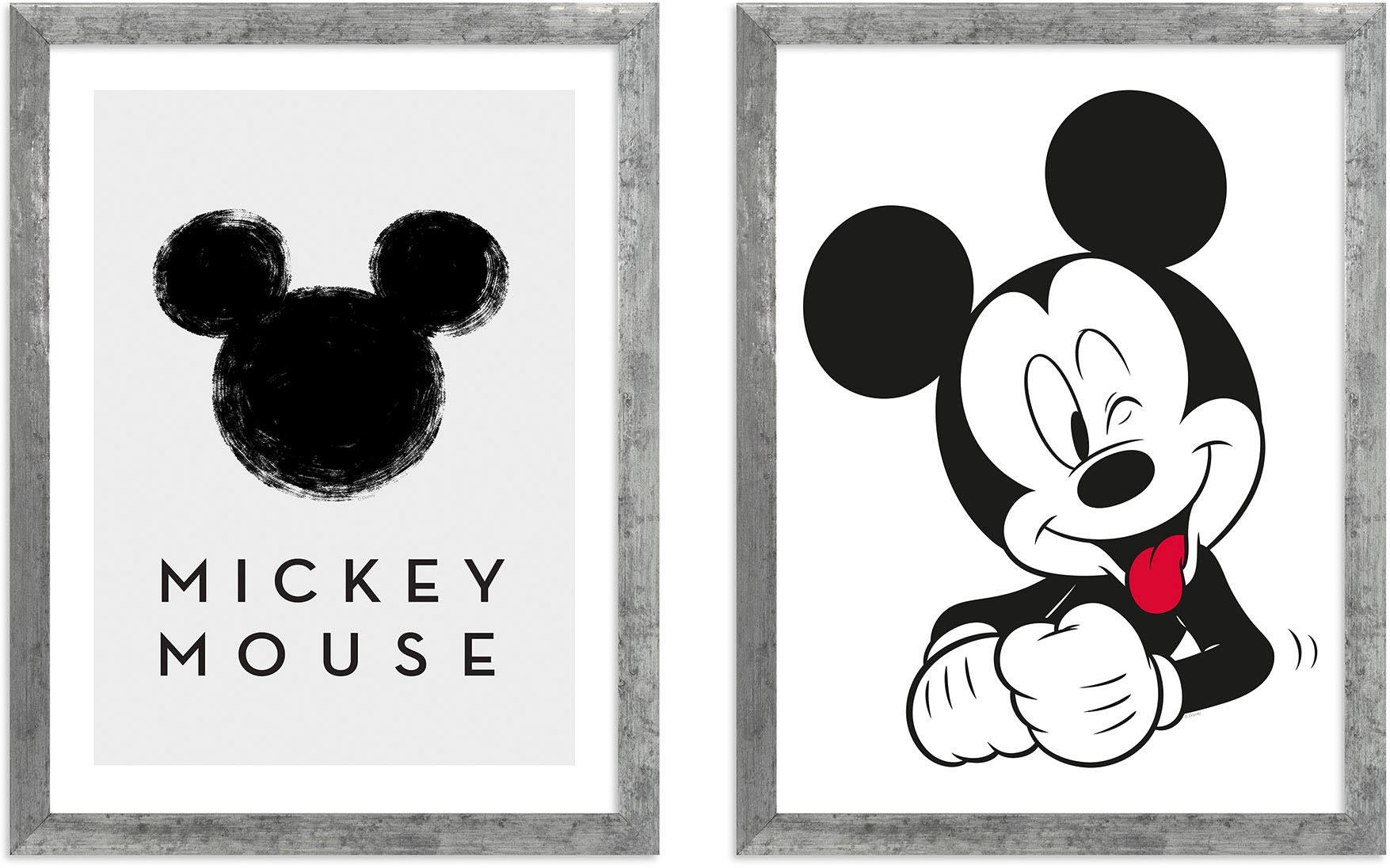 Komar Bild mit maschinell (2 »Mickey BAUR Mouse«, | Rahmen St.), bestellen