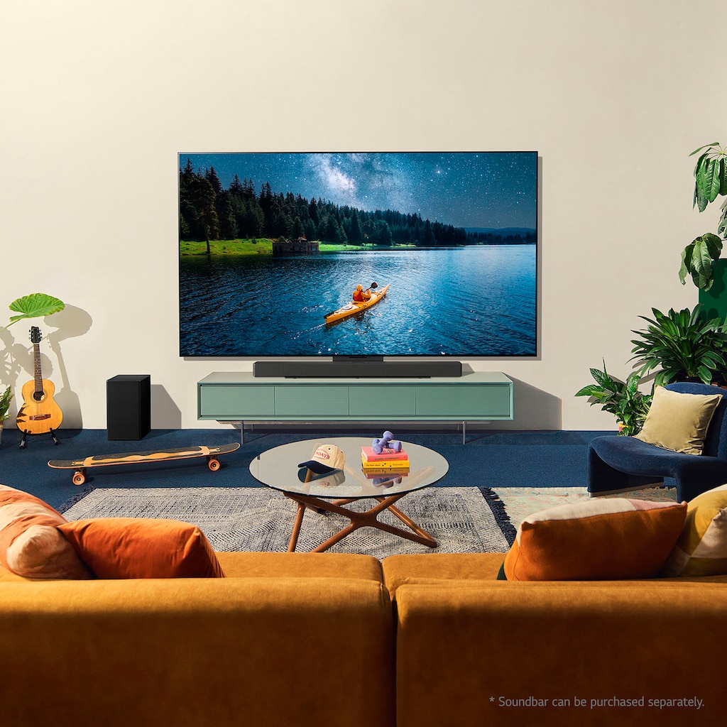 LG OLED-Fernseher »OLED77C47LA«, 195 cm/77 Zoll, 4K Ultra HD, Smart-TV