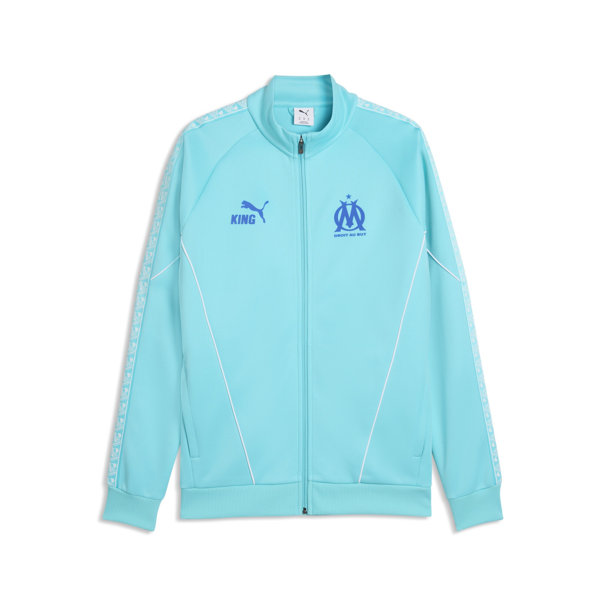 PUMA Sweatjacke "Olympique de Marseille KING Anthem Jacke Herren" günstig online kaufen
