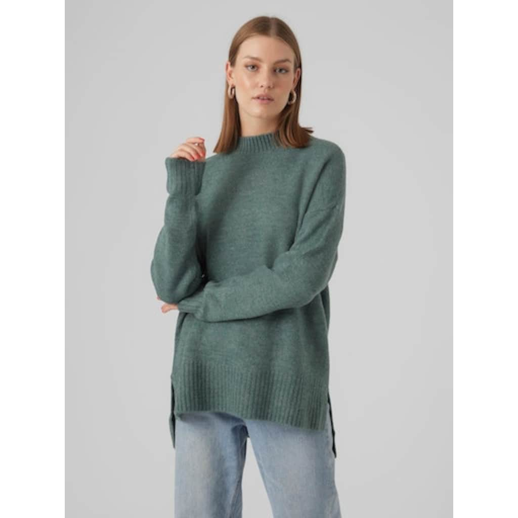 Vero Moda Stehkragenpullover »VMLEFILE OVERSIZE BOXY BLOUSE GA NOOS«