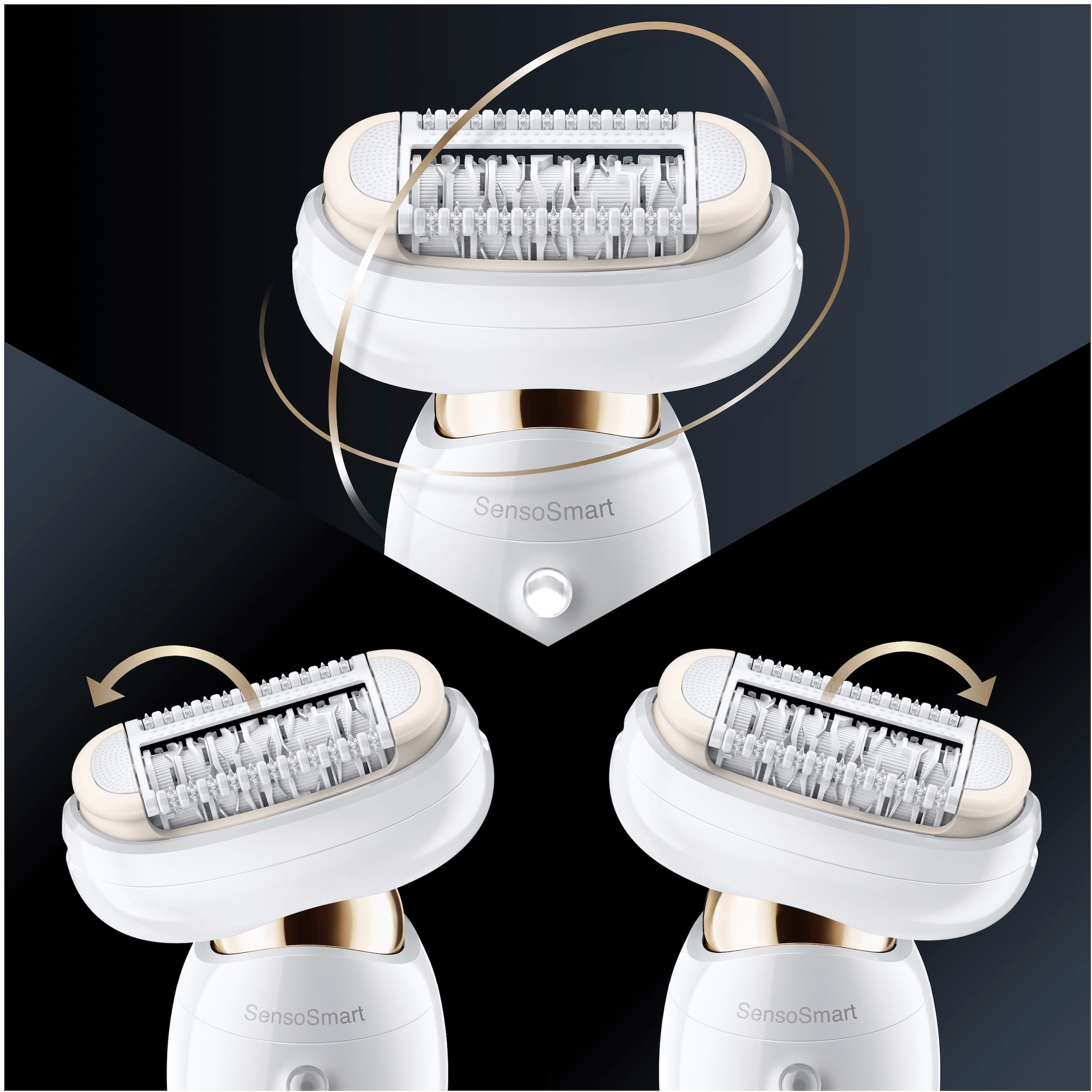 Braun Silk-épil 9 Flex Epilierer Mit 360° Kopf | Wet & Dry | Made In Germany | Inkl. Mini-Haarentferner Für Gesicht