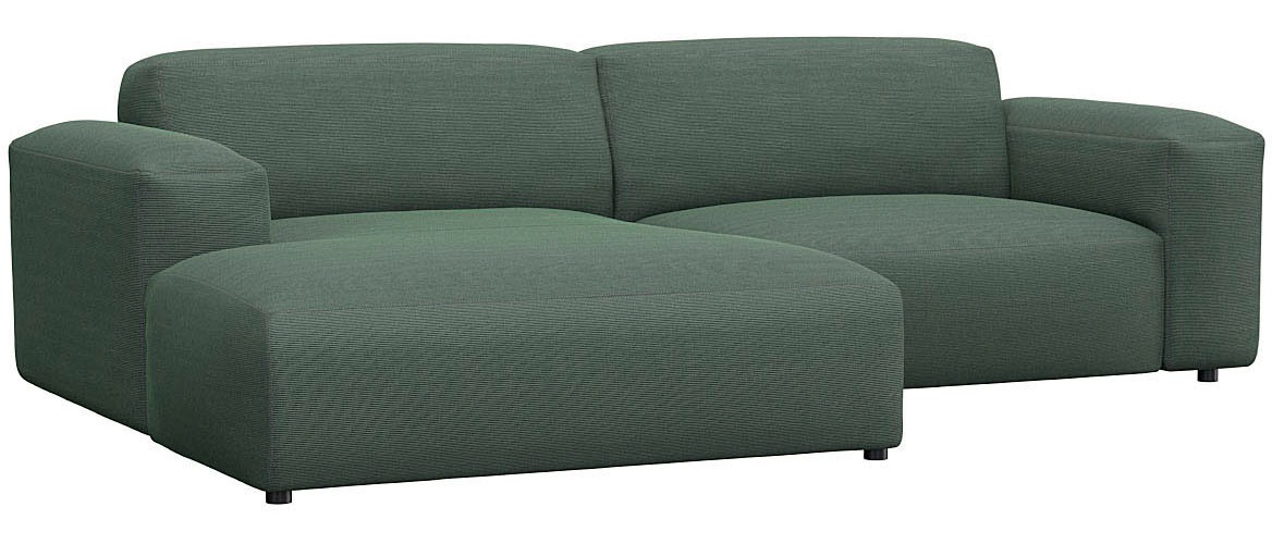 FLEXLUX Ecksofa "Lucera Chaislongue rechts oder links", modern & anschmiegs günstig online kaufen