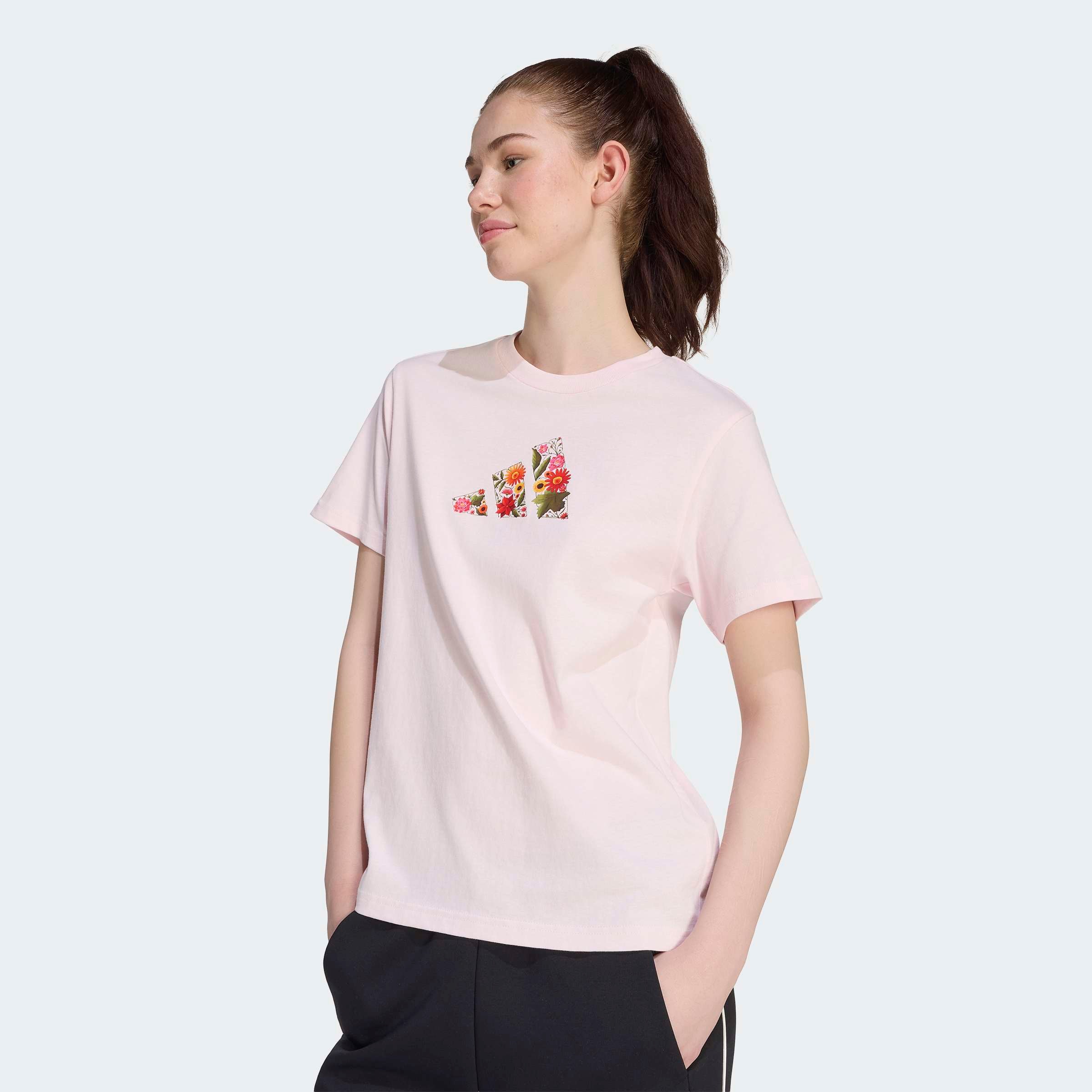 adidas Sportswear T-Shirt »FLORAL REGULAR GRAFIK«