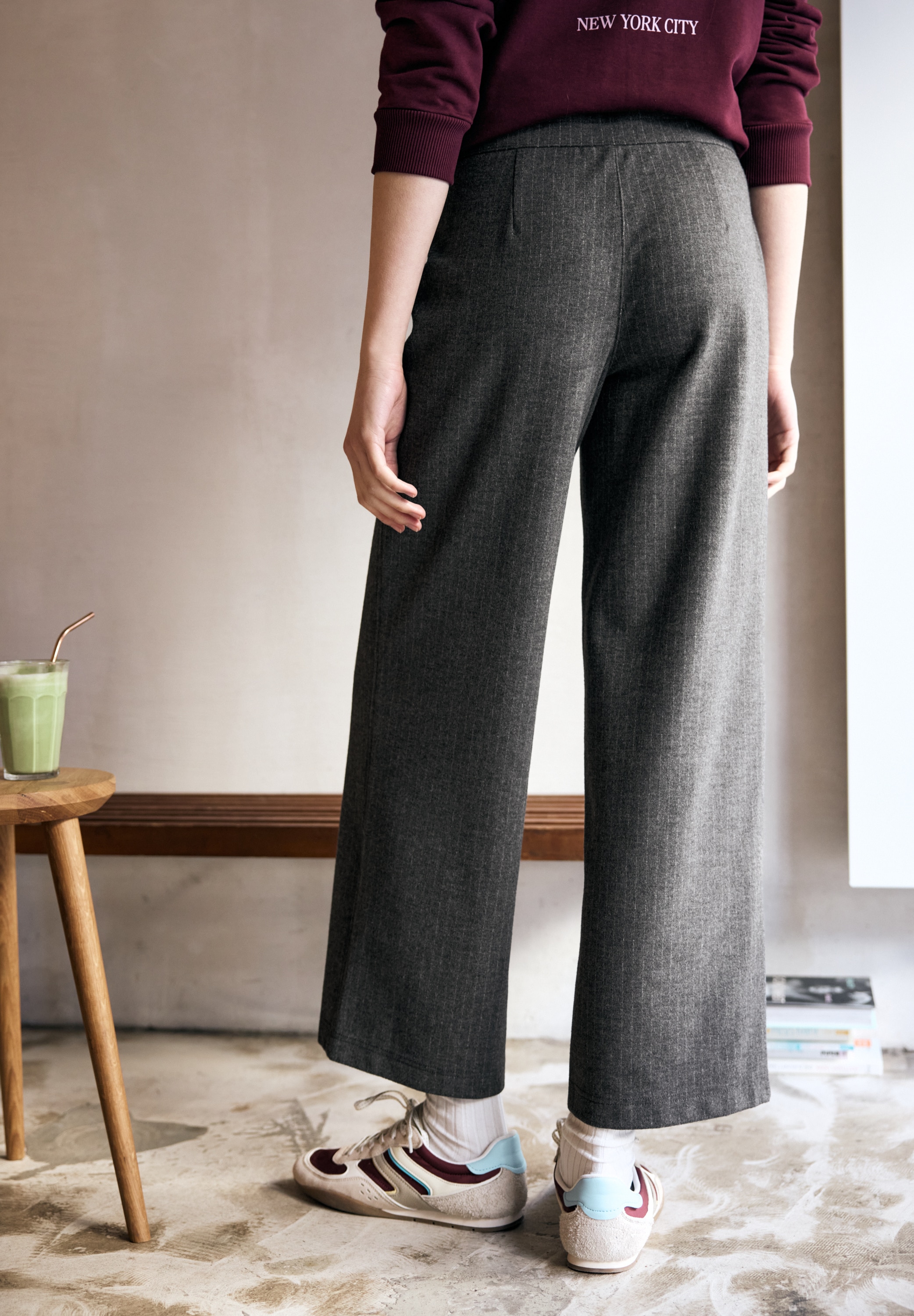 STREET ONE STUDIO Culotte mit Nadelstreifenmuster
