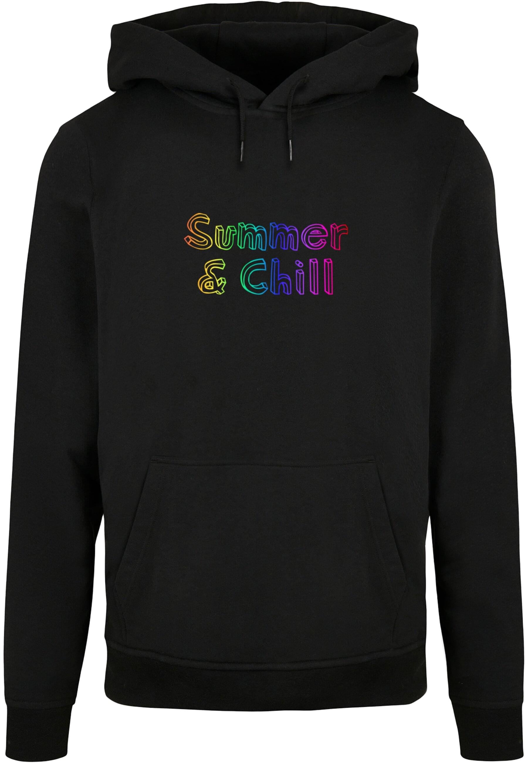 Kapuzensweatshirt »Merchcode Herren Summer And Chill Rainbow Basic Hoody«