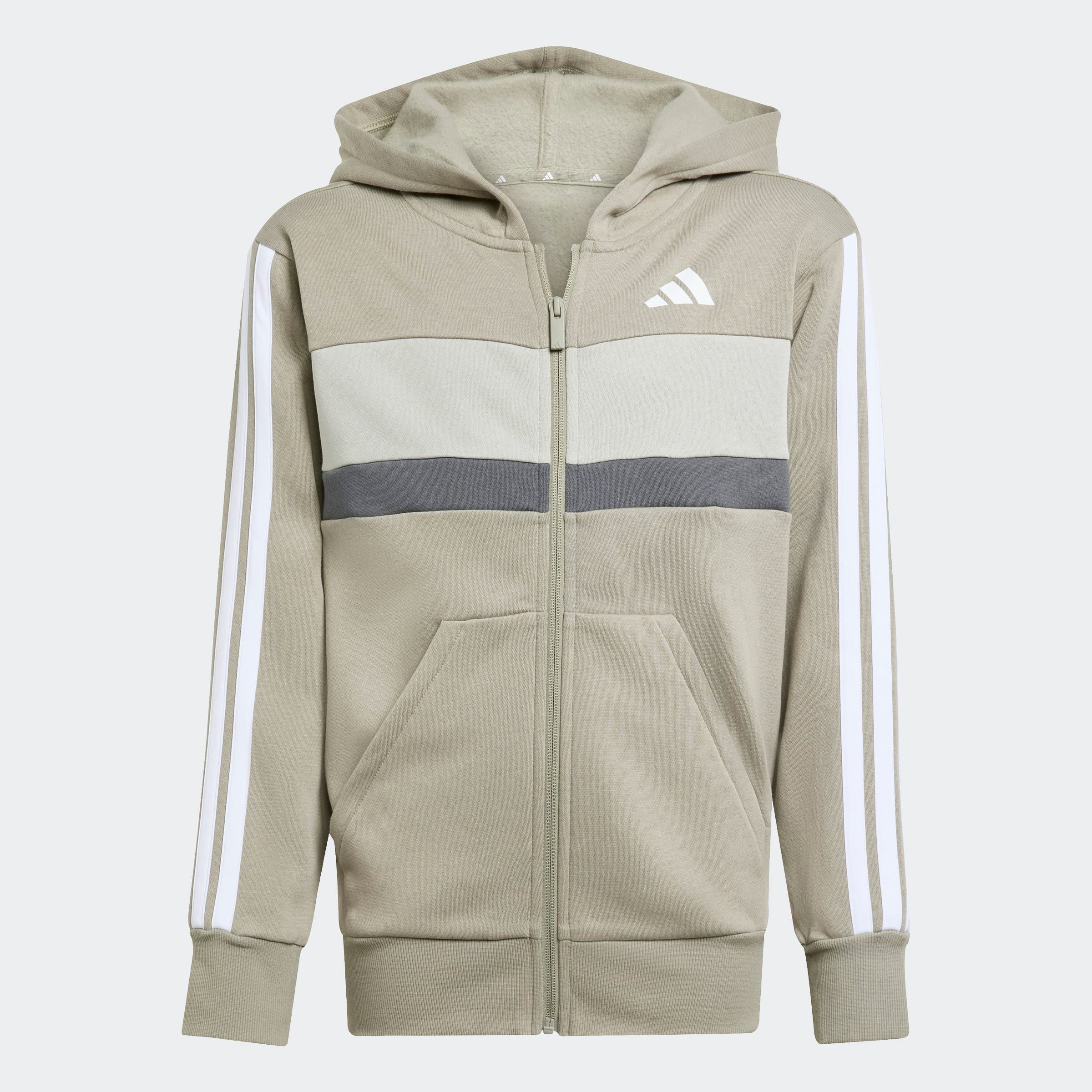 adidas Sportswear Trainingsanzug »SEASONAL ESSENTIALS TIBERIO 3-STREIFEN KIDS« 2 Stk.