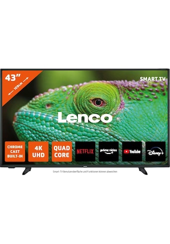 Lenco LED-Fernseher »LED-4353BK - 4K Android...