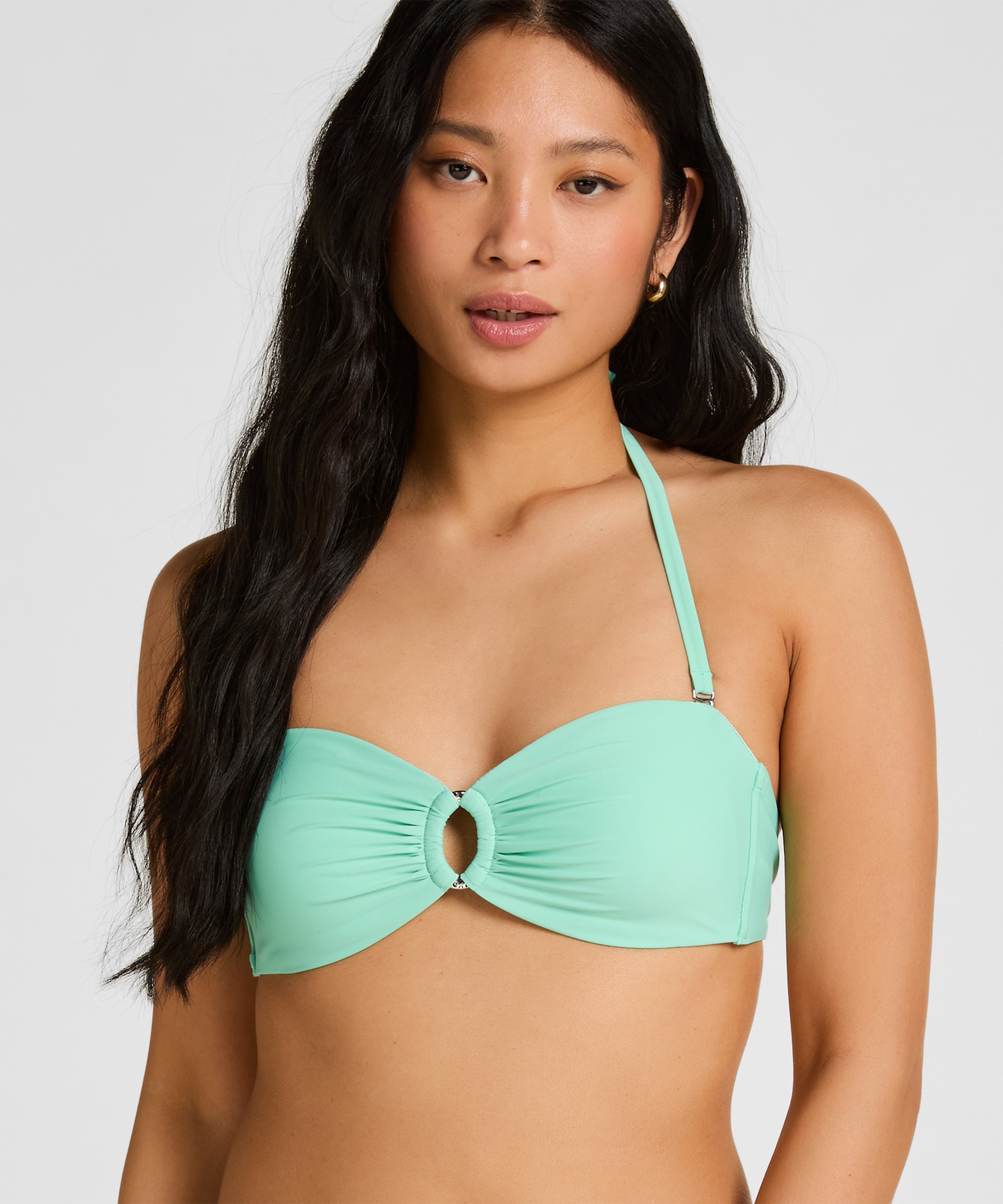 Hunkemöller Triangel-Bikini-Top "Luxus Bandeau Bikini-Top"