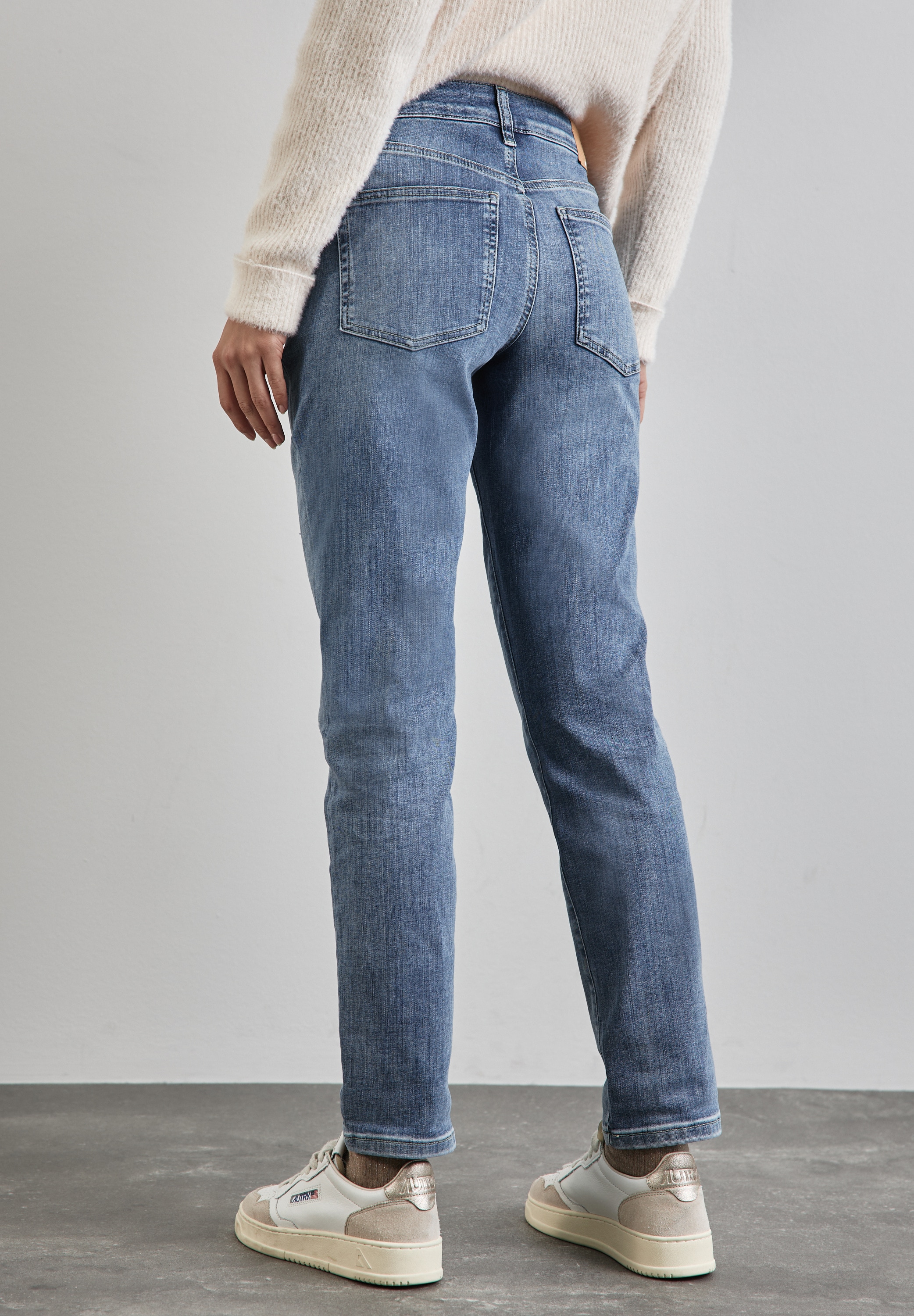 Tapered-fit-Jeans, 5-Pocket-Style