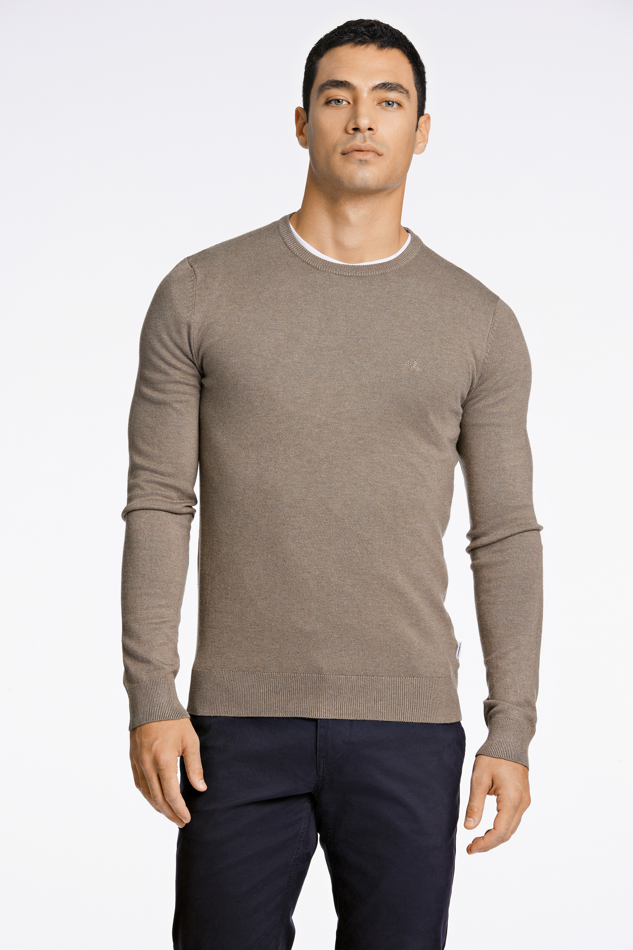 LINDBERGH Strickpullover, mit Logo-Stickerei günstig online kaufen