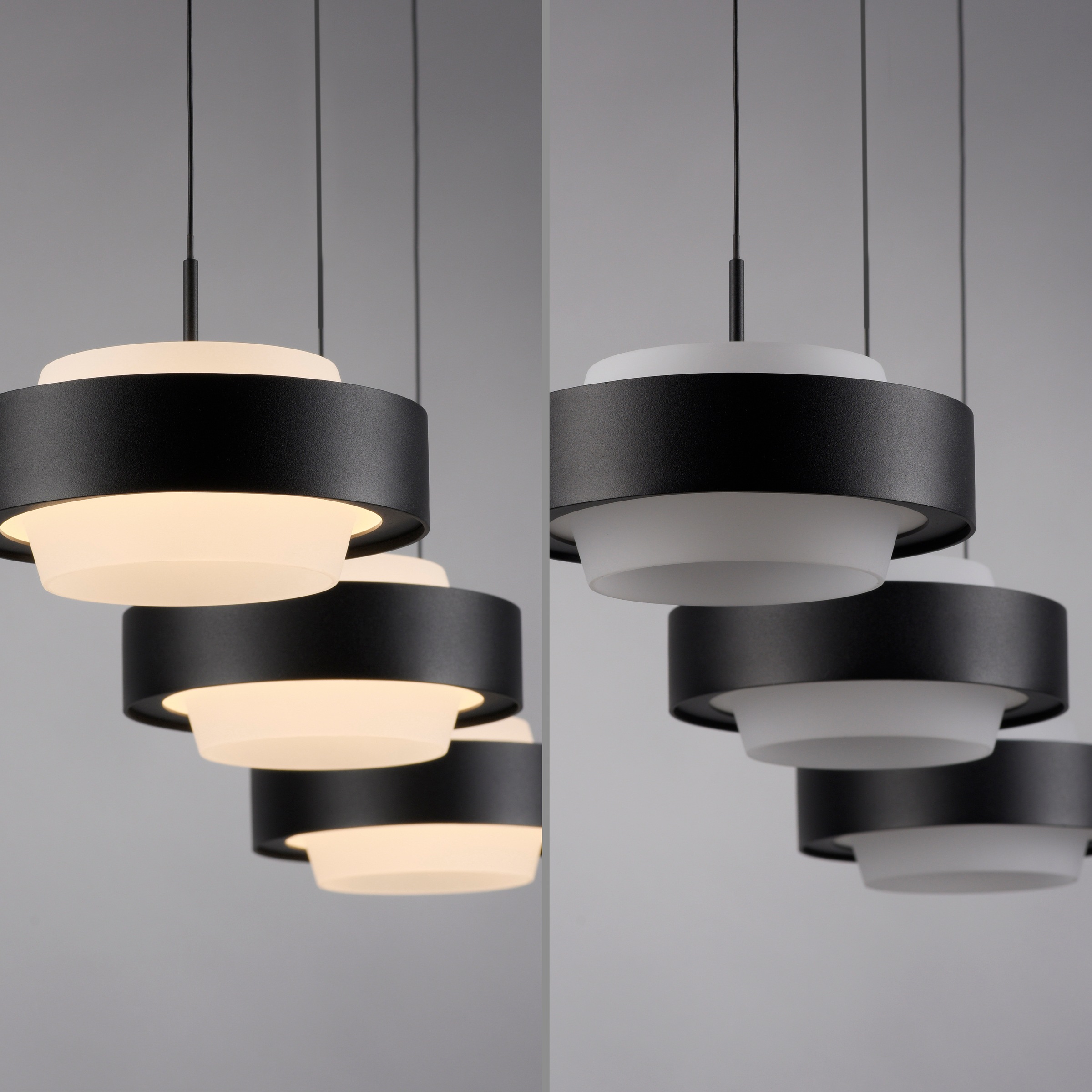 SCHÖNER WOHNEN-Kollektion LED Pendelleuchte »ELMO« LED-Board 1 Stk. Warmweiß SCHÖNER WOHNEN Kollektion, Comfort Lift, Dimmfähig per Tronicdimmer
