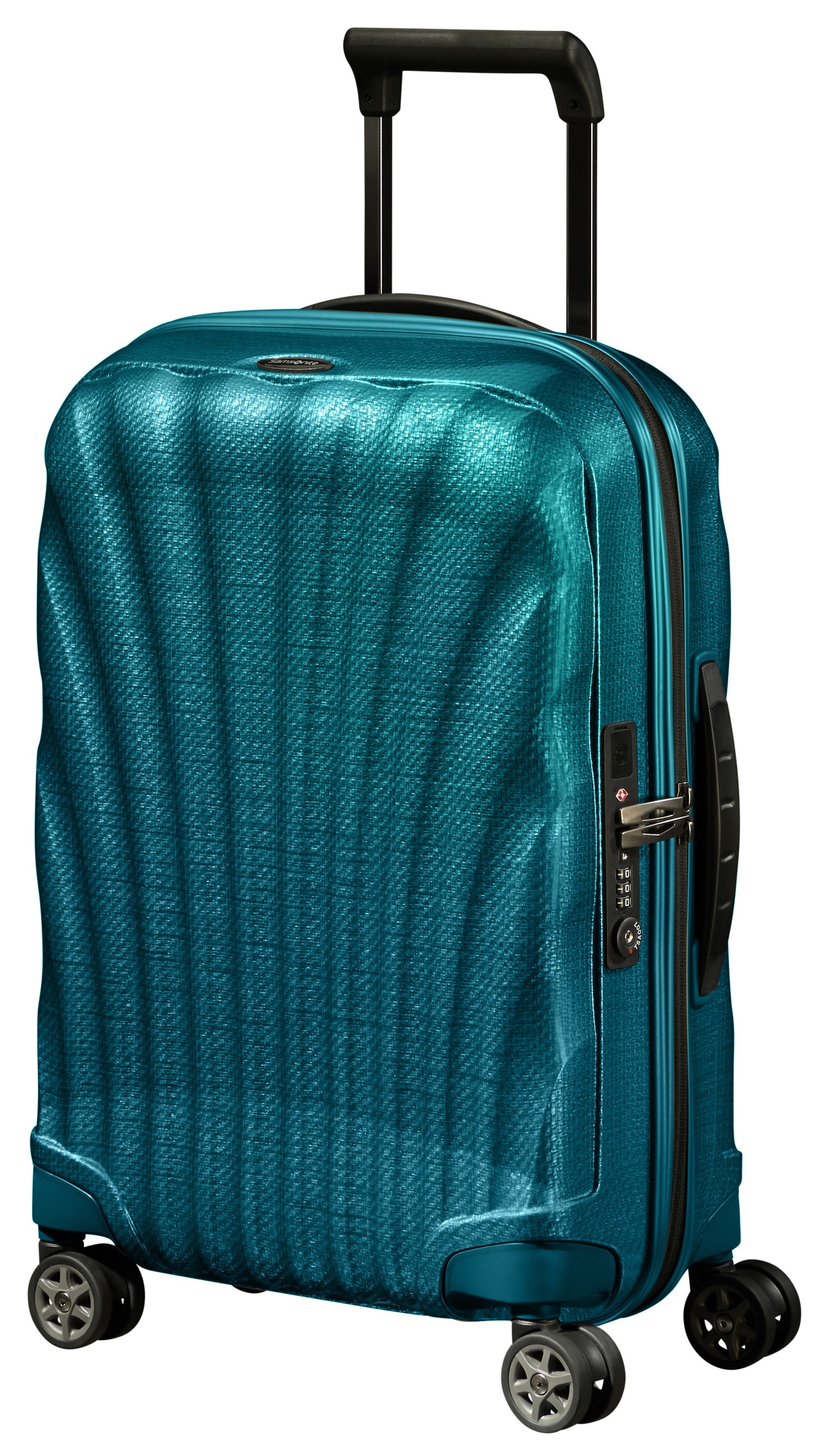 Samsonite Hartschalen-Trolley »C-LITE 55 EXP, verschiedene Farben«, 4 Rollen, Handgepäck-Koffer Volumenerweiterung TSA-Zahlenschloss USB-Schleuse