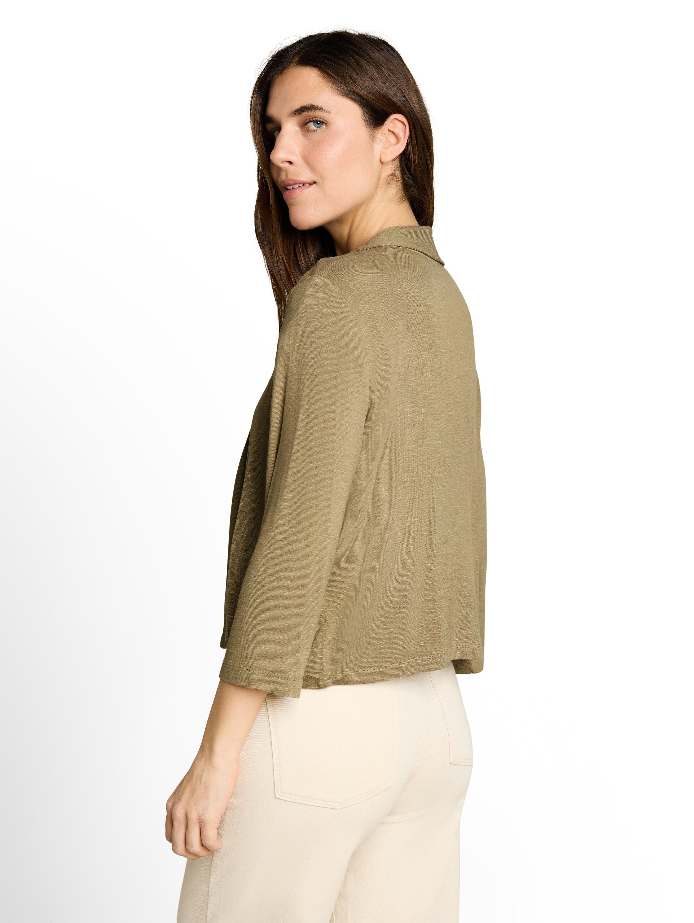 TOM TAILOR Cardigan Offene Strickjacke mit 3/4.Arm