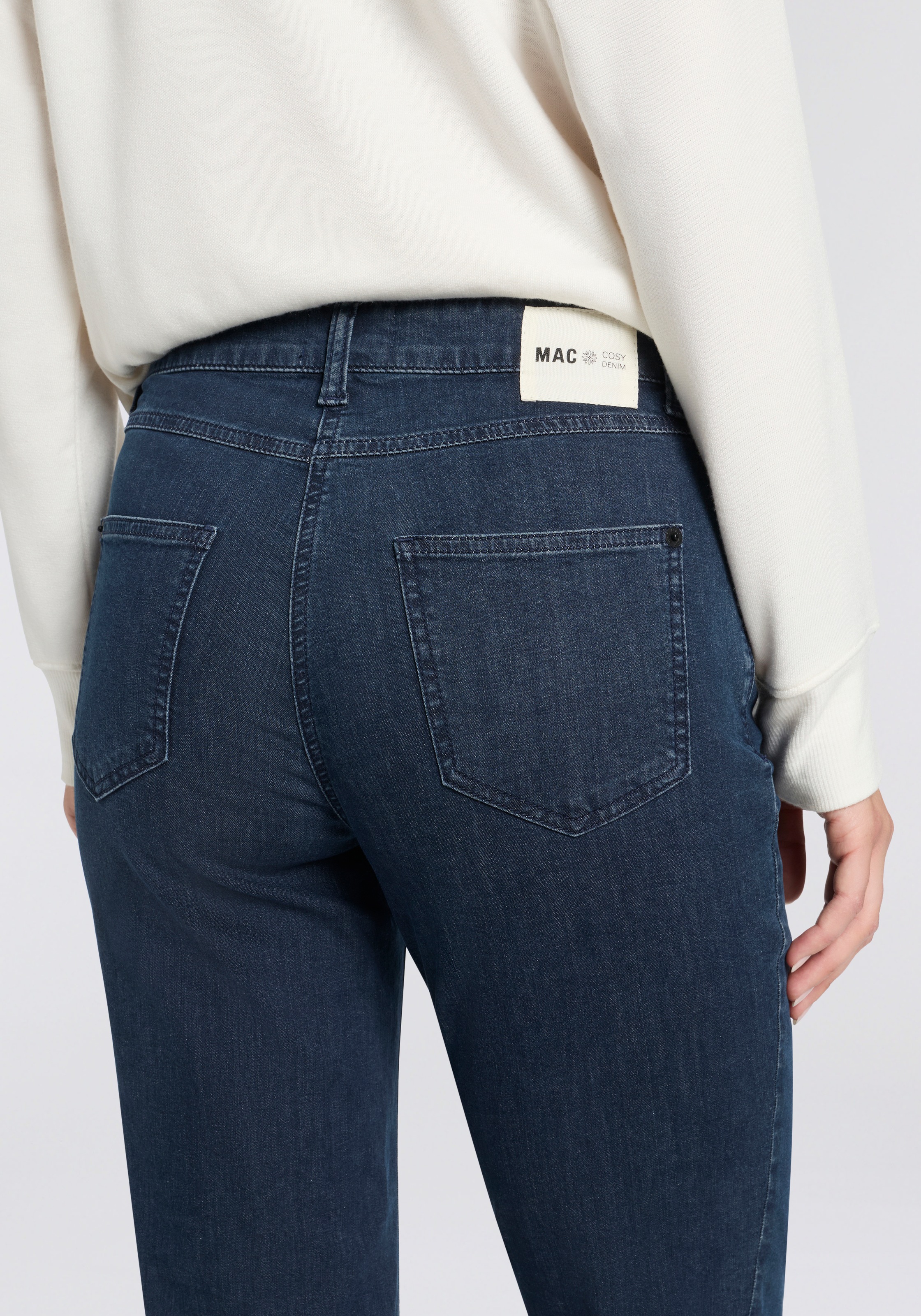 MAC MACMELANIE Straight Jeans Dark Blue 38 2