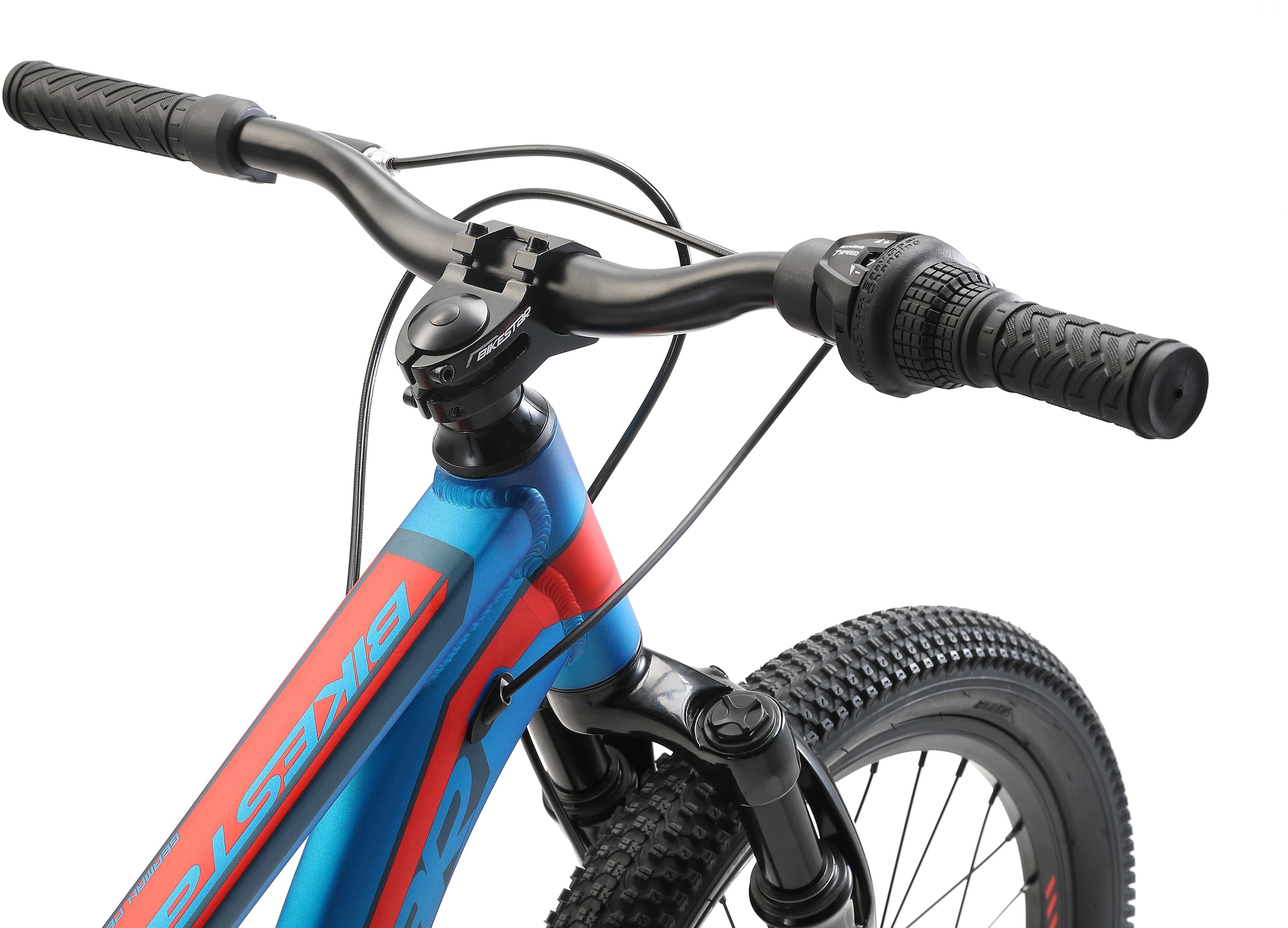 Bikestar Jugendfahrrad, 7 Gang, Shimano, RD-TY21 Schaltwerk, Kettenschaltung