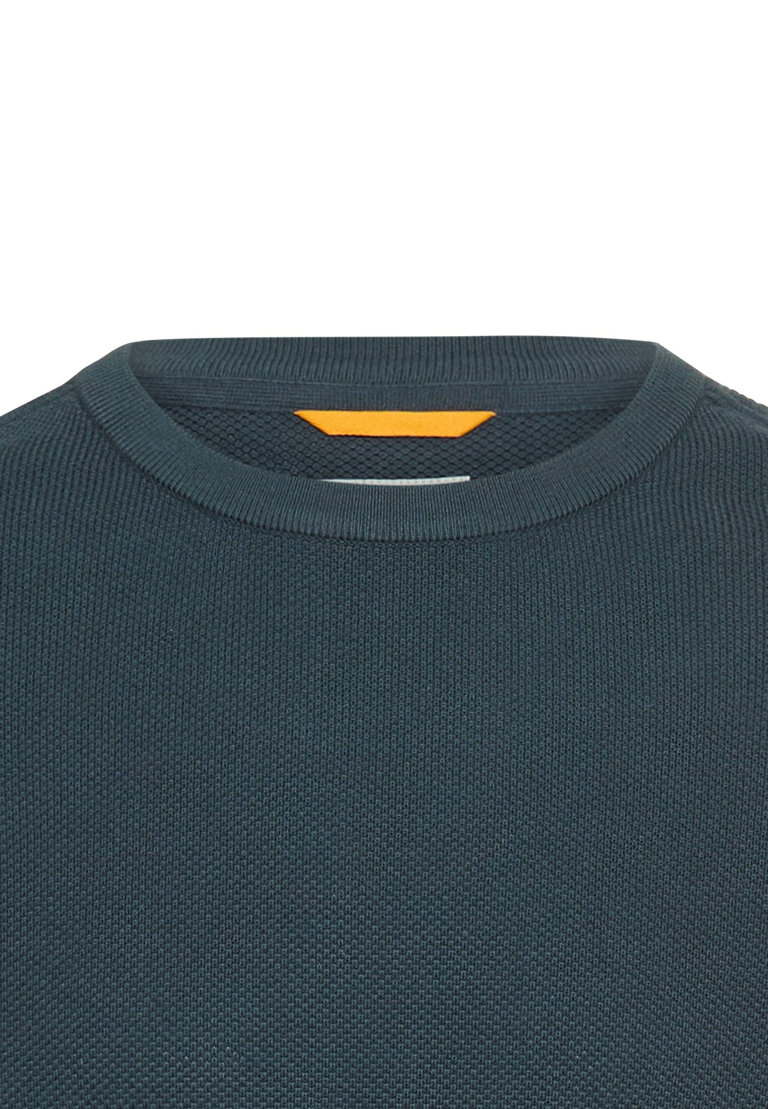 camel active Strickpullover, mit Logo Stickerei