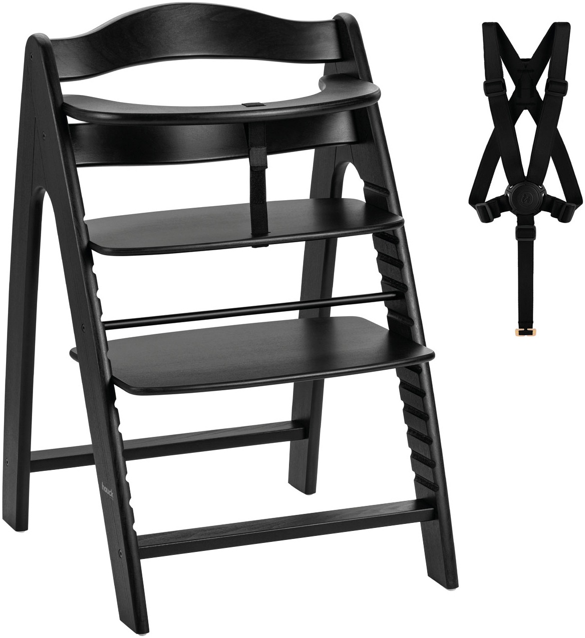Hauck Hochstuhl »Arketa, Beech Blackwashed«, mitwachsend; FSC® - schützt Wald - weltweit