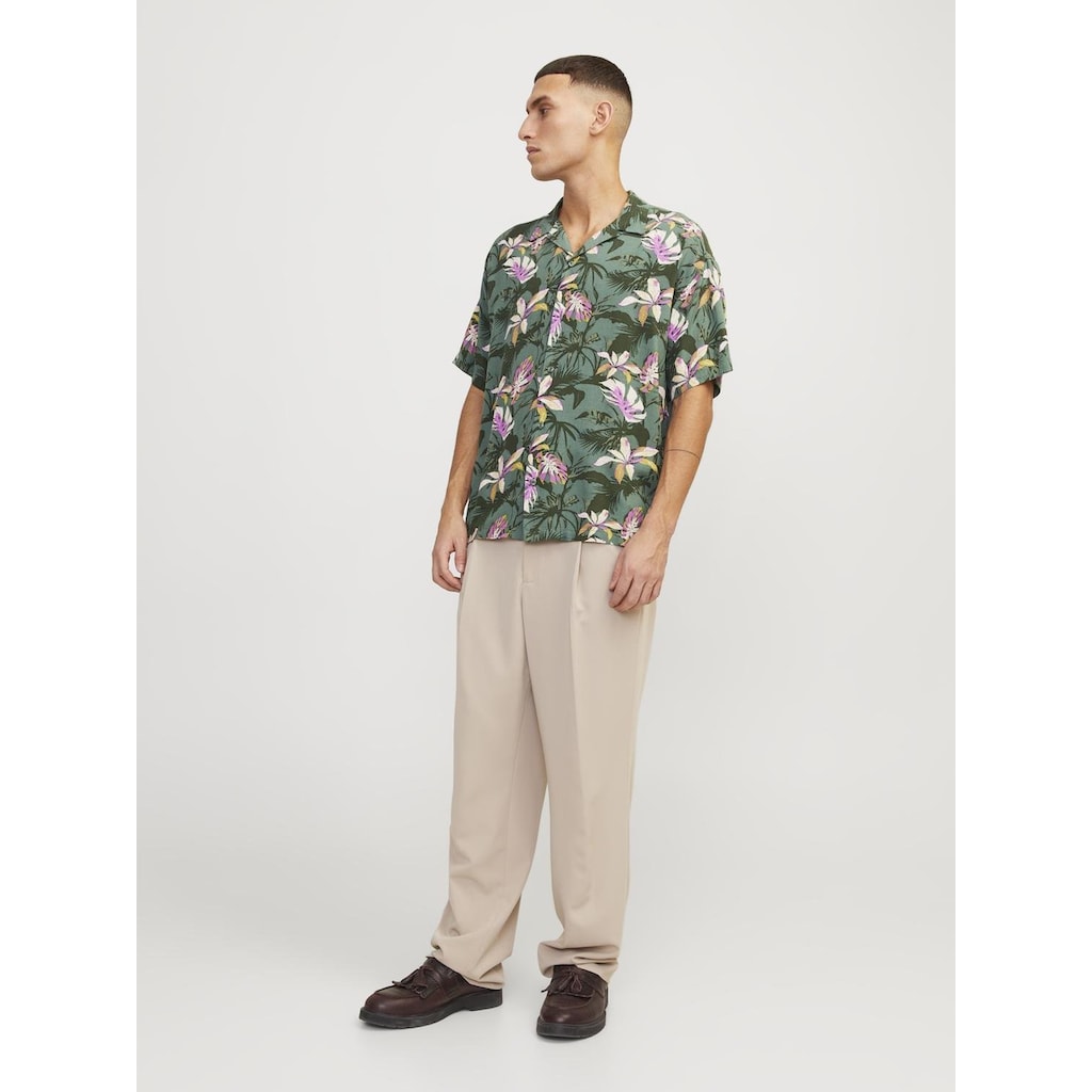 Jack & Jones Hawaiihemd »JORLUKE TAMPA AOP SHIRT SS SN«