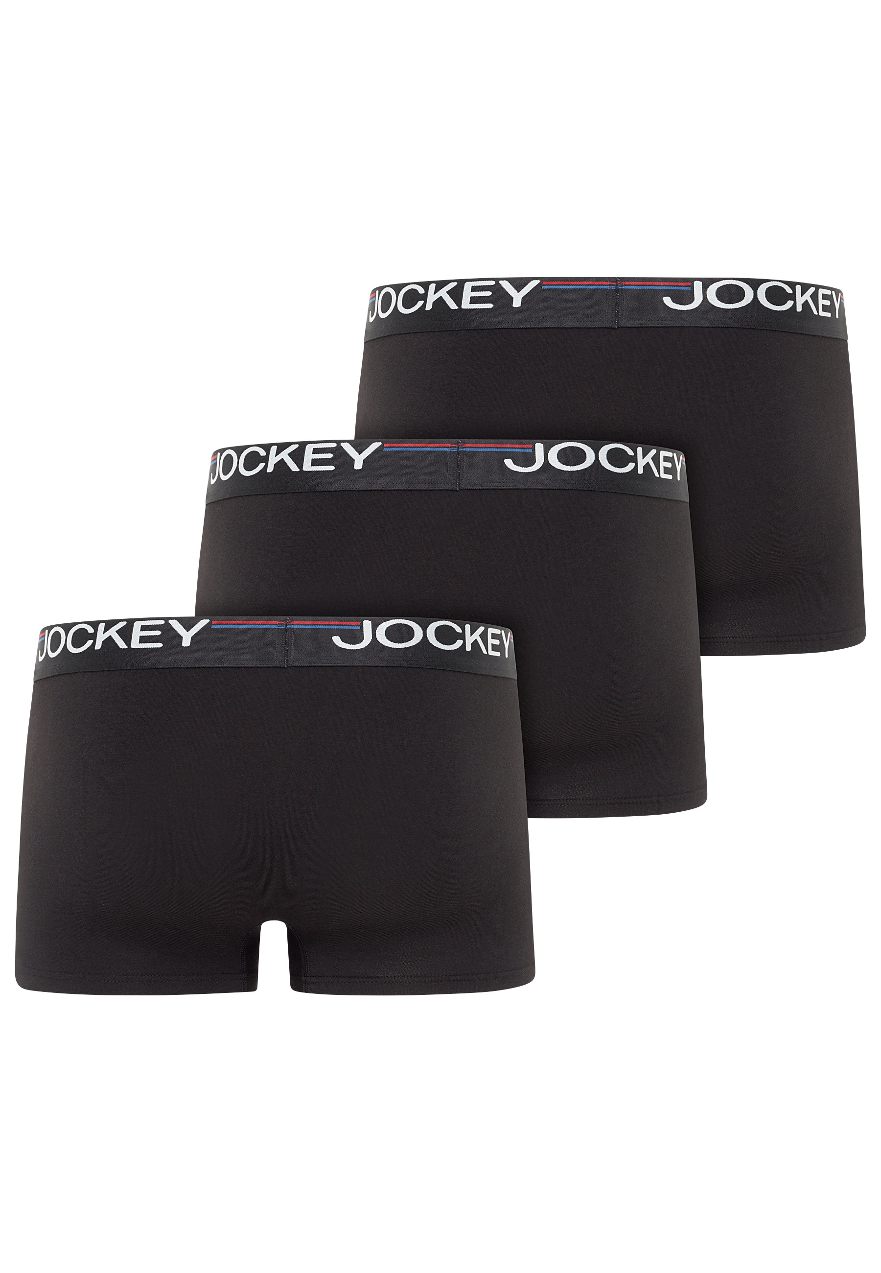 Jockey Boxer »Cotton Stretch« 3er Pack,  (3er Pack), atmungsaktiv, passgenauer Stretch