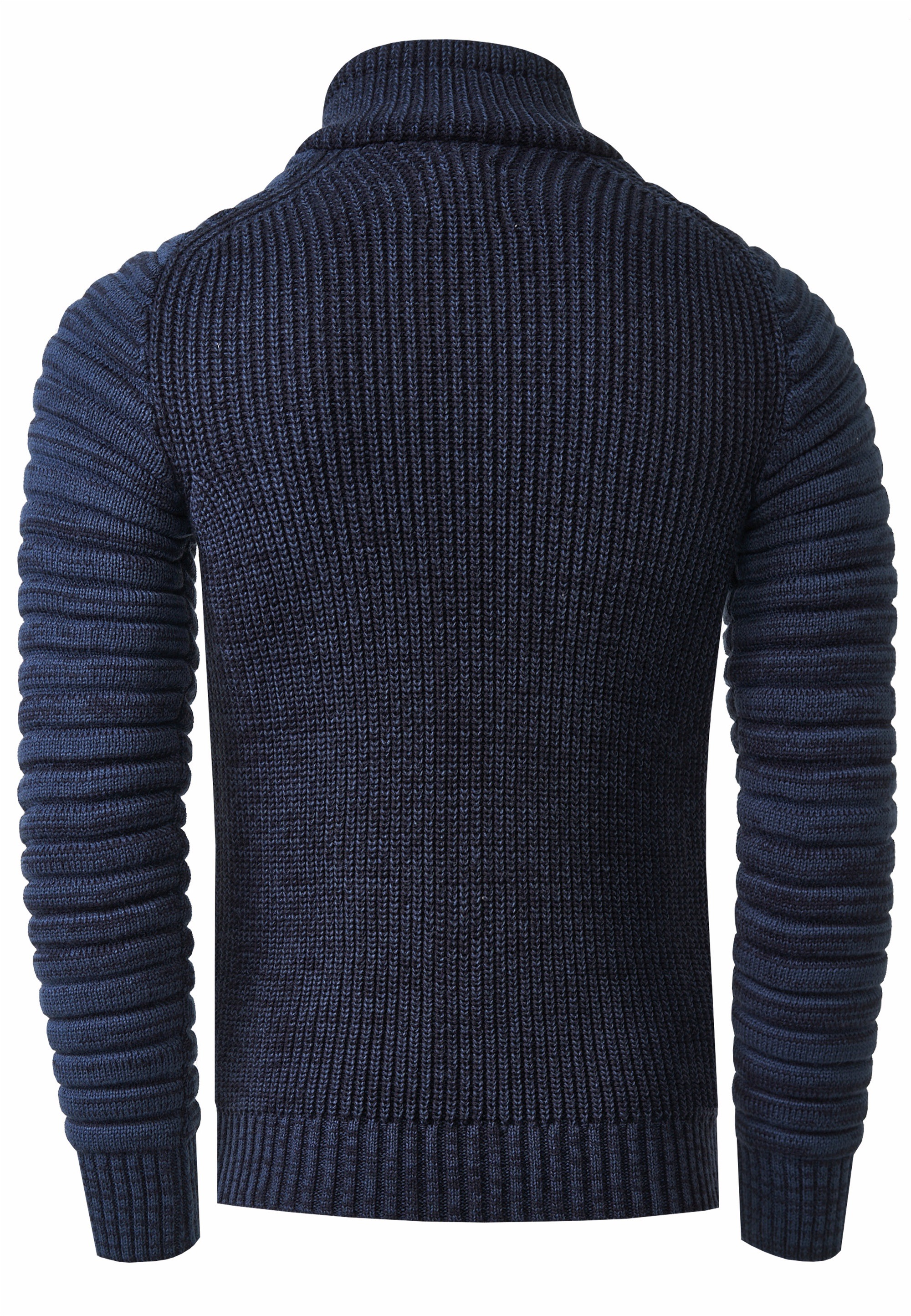 Rusty Neal Strickpullover mit kuscheligem Schalkragen