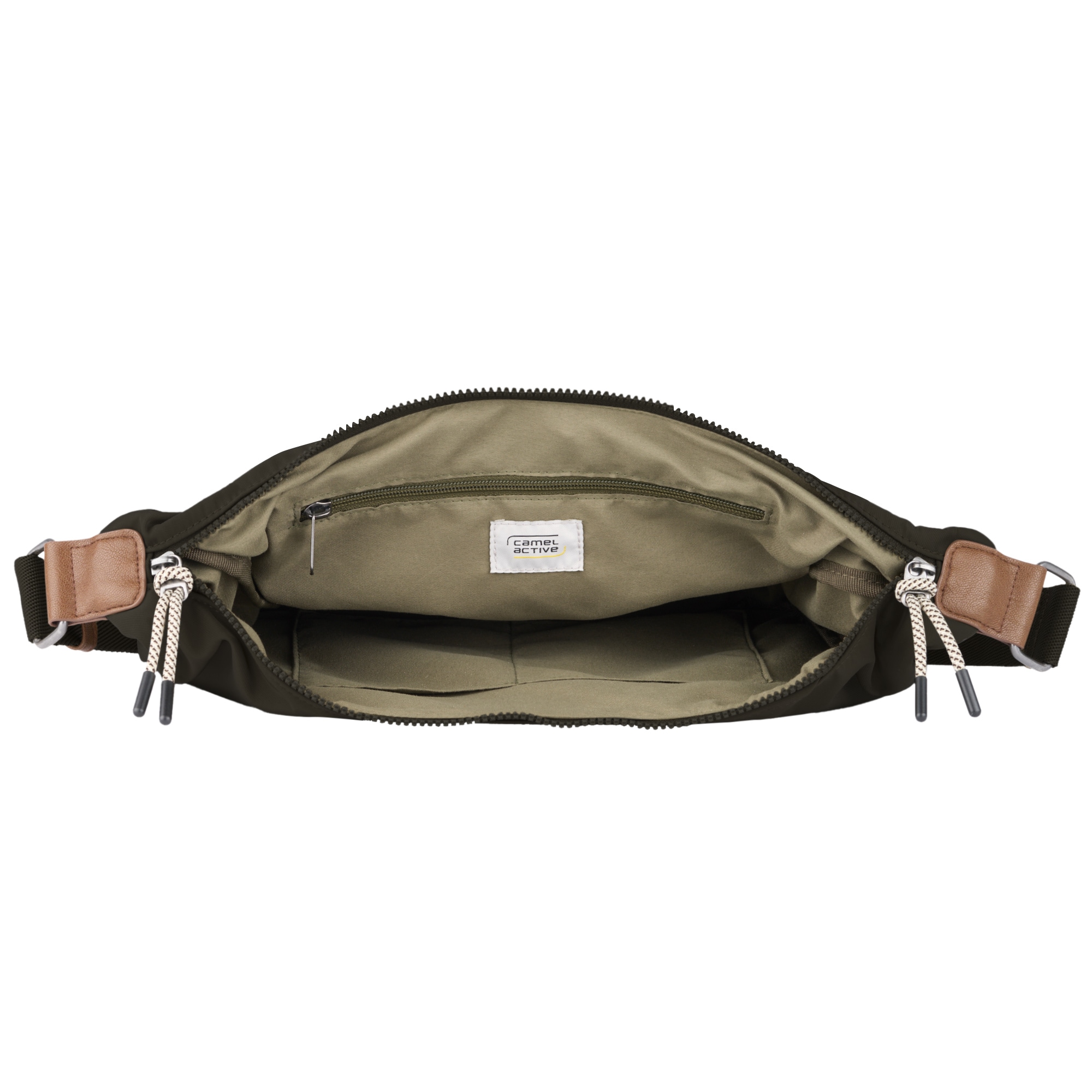 camel active Hobo »Aurum«, aus recyceltem, robusten Nylon leichtgewichtig mit feinen Details