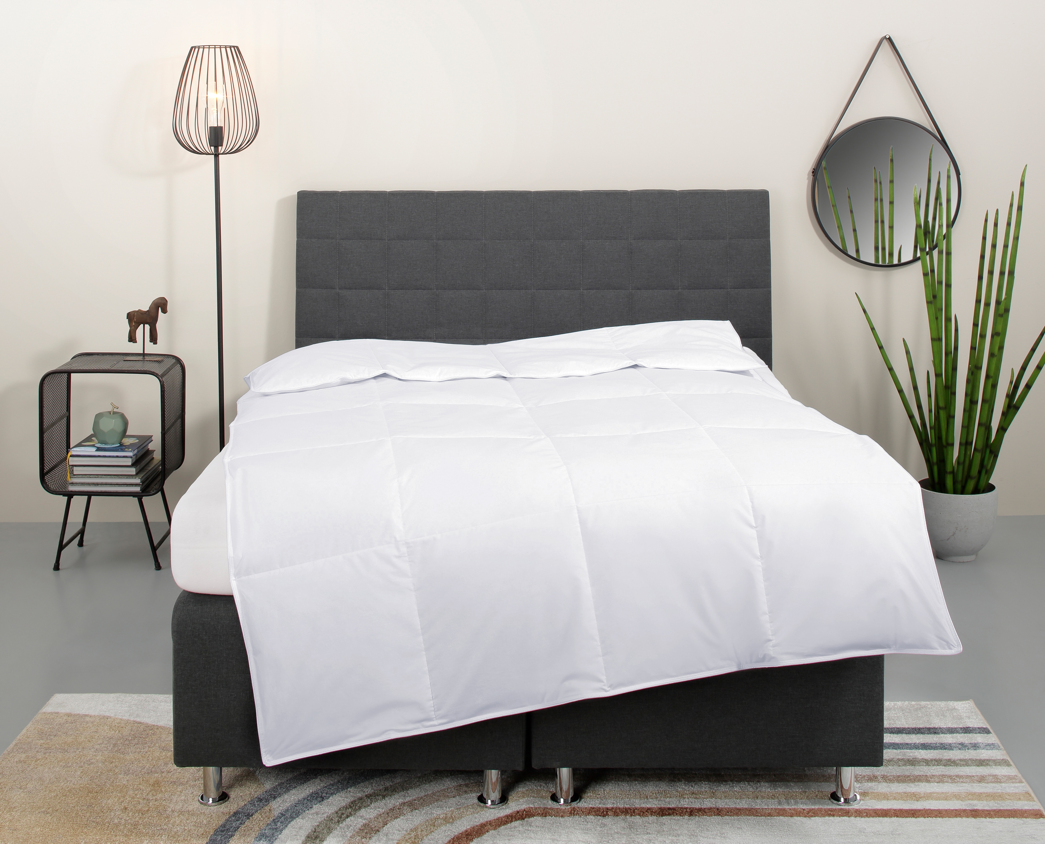 OTTO home "Cyra, Bettdecke 135x200 cm, 155x220 cm" leicht Füllung 70% Daunen und 30% Federn Bezug Baumwolle 1 Stk. tlg. wo besonders auf artgerechte Haltung der Tiere geachtet wird