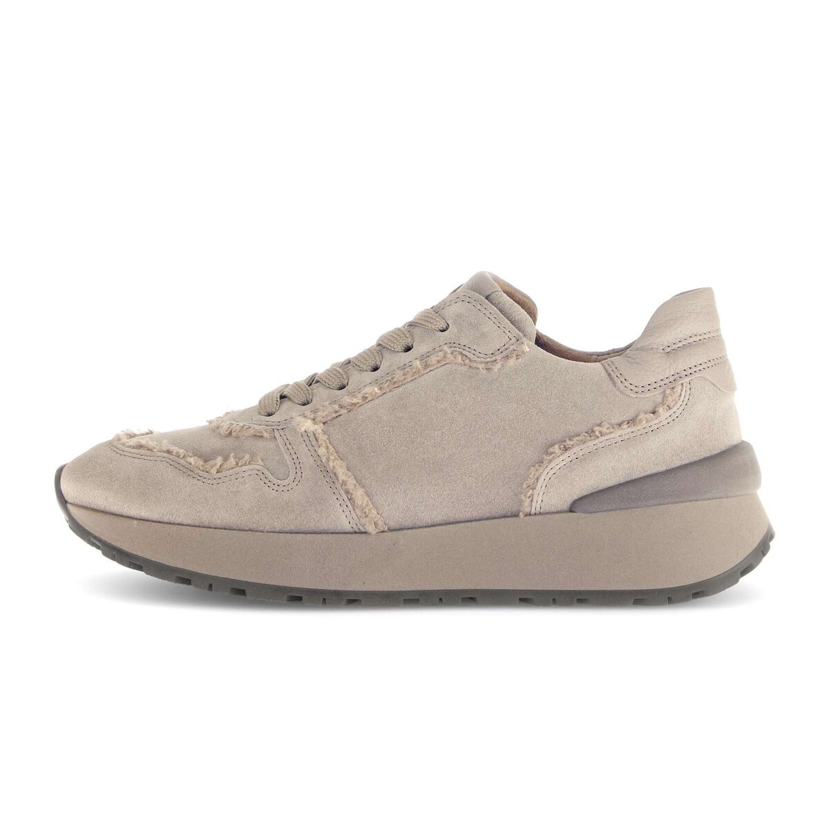 Gabor Sneaker »Sneaker low Materialmix Leder/Lederimitat«