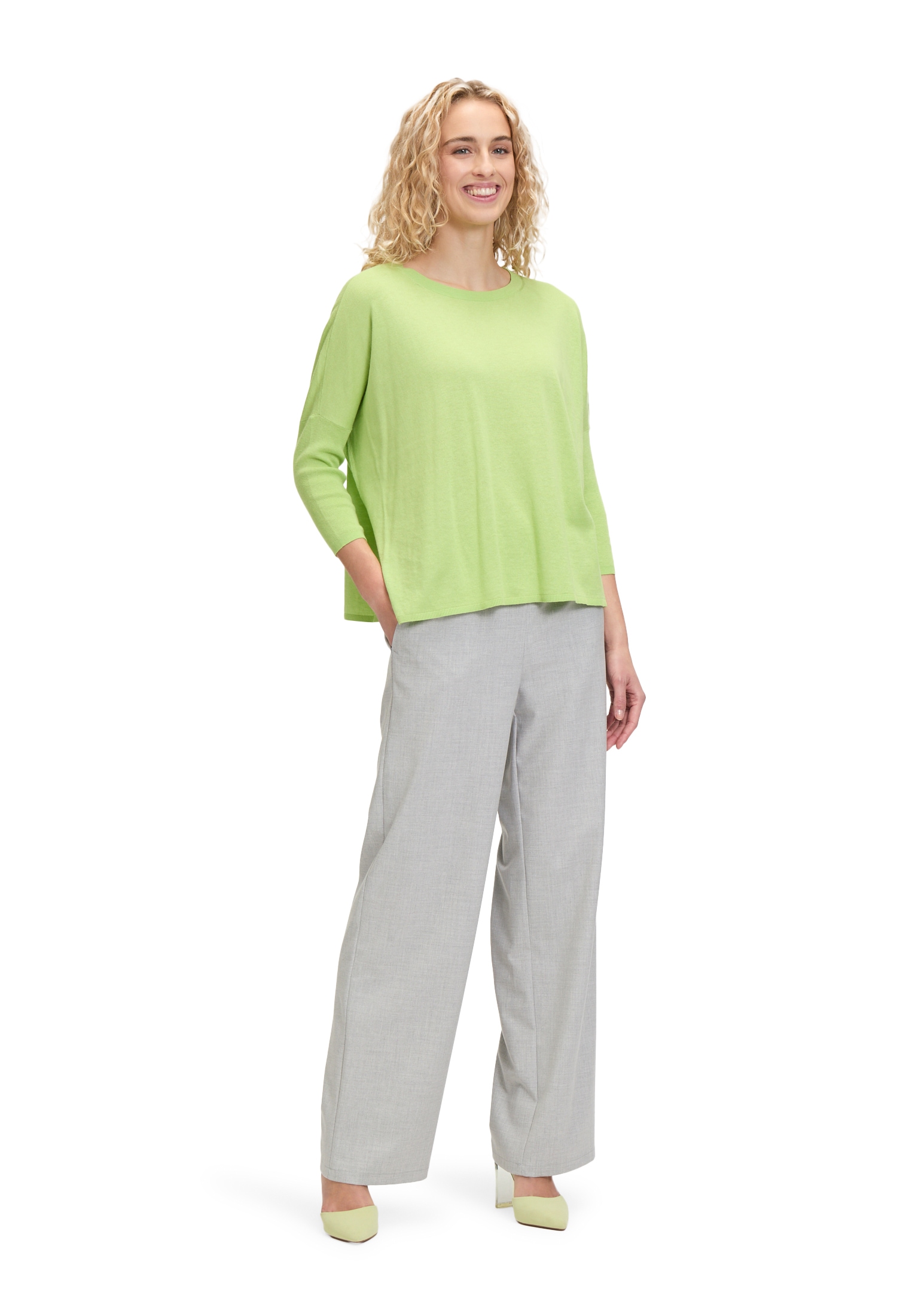 Betty Barclay Strickpullover »Betty Barclay Strickpullover mit 3/4 Arm«, (1 tlg.), Material