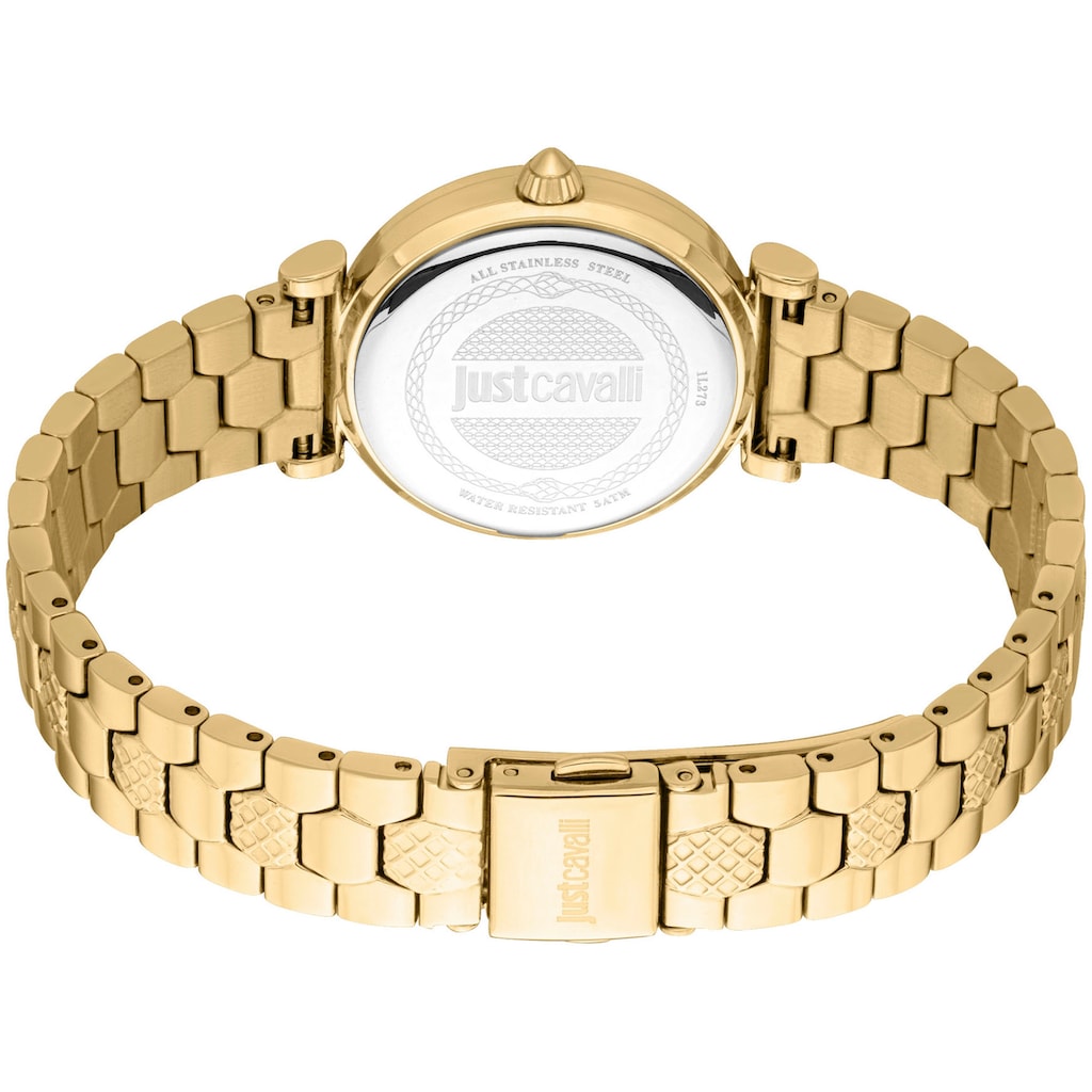 Just Cavalli Time Quarzuhr »Varenna, JC1L273M0055«, (Set, 2 tlg., mit Armband)