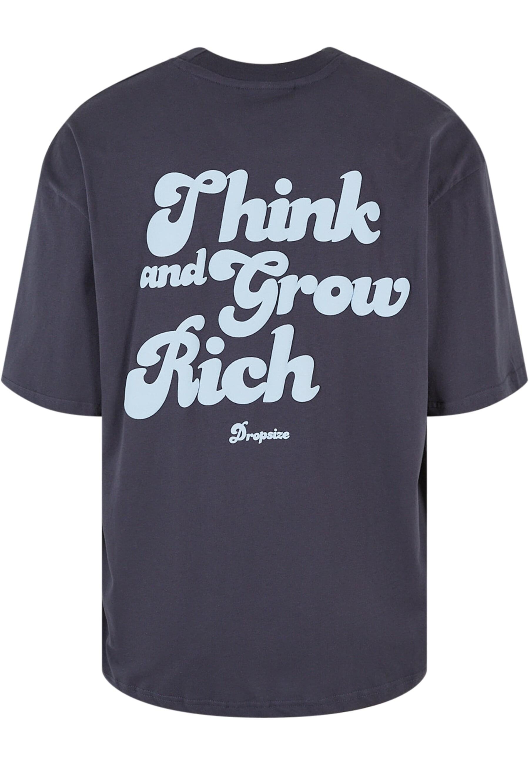 Dropsize T-Shirt »Dropsize Herren Heavy Grow Rich T-Shirt«, (1 tlg.)