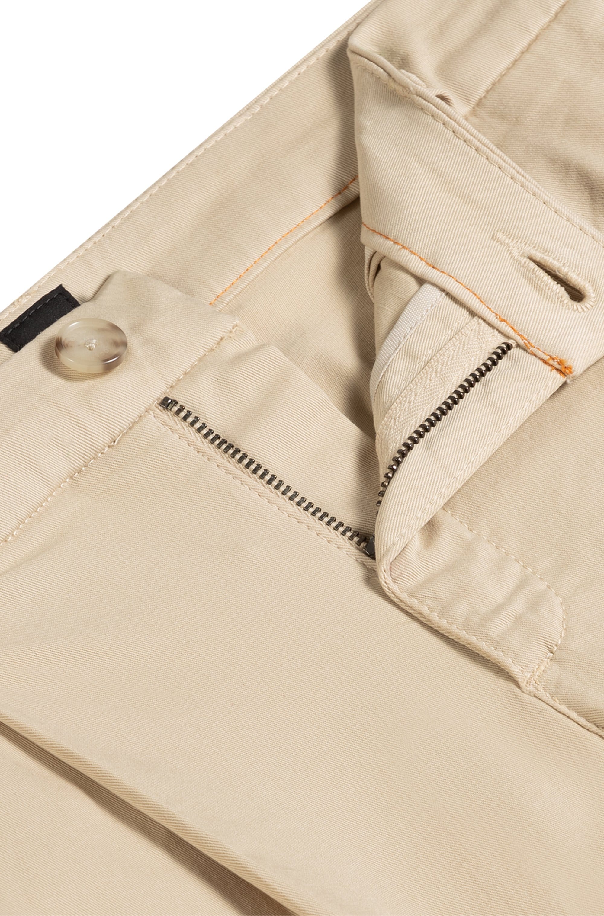 BOSS ORANGE Chinoshorts »Taggie Premium Damenmode«, mit BOSS Schriftzug