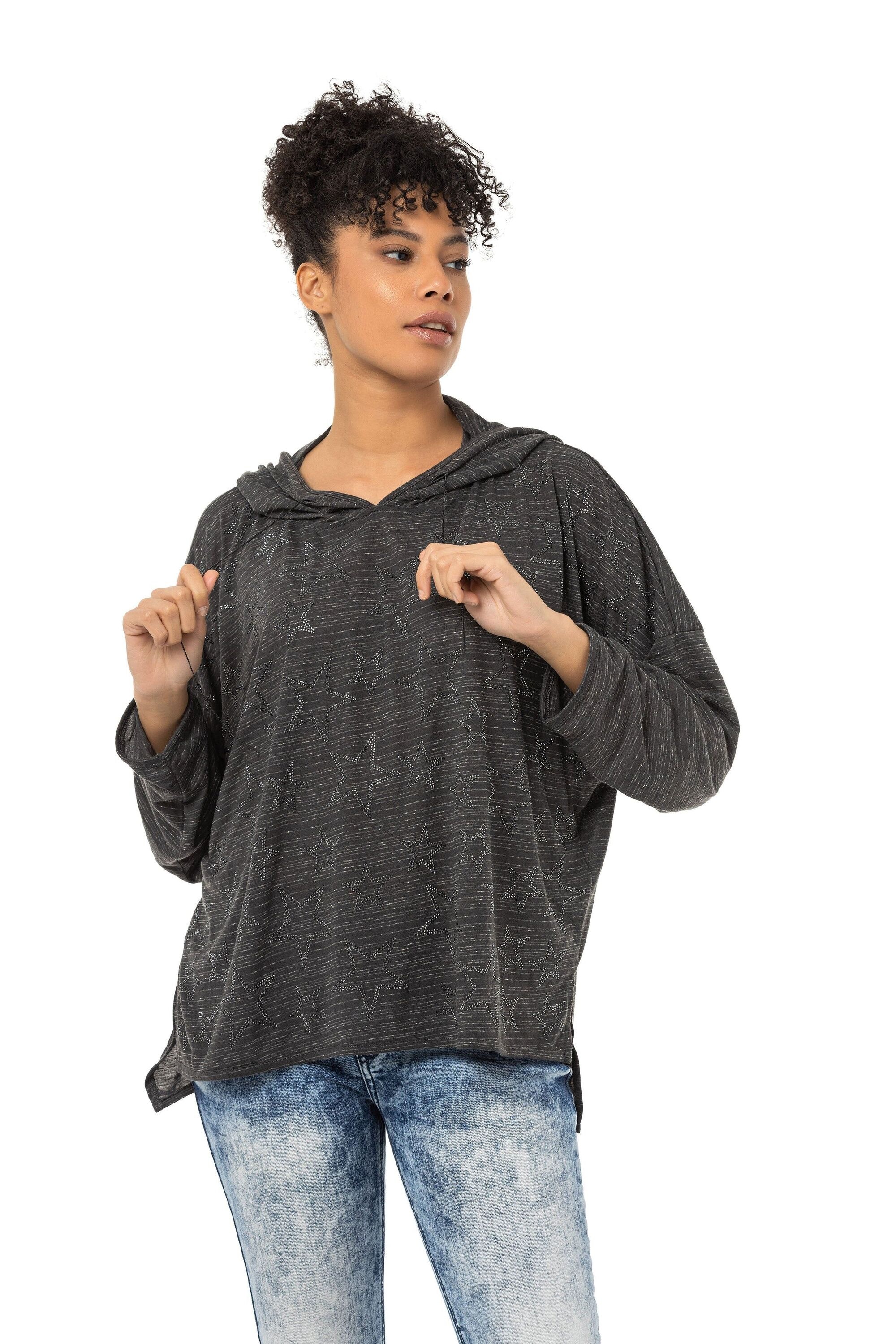 Cipo & Baxx Sweatshirt »WL357«, 1 mit Kapuze
