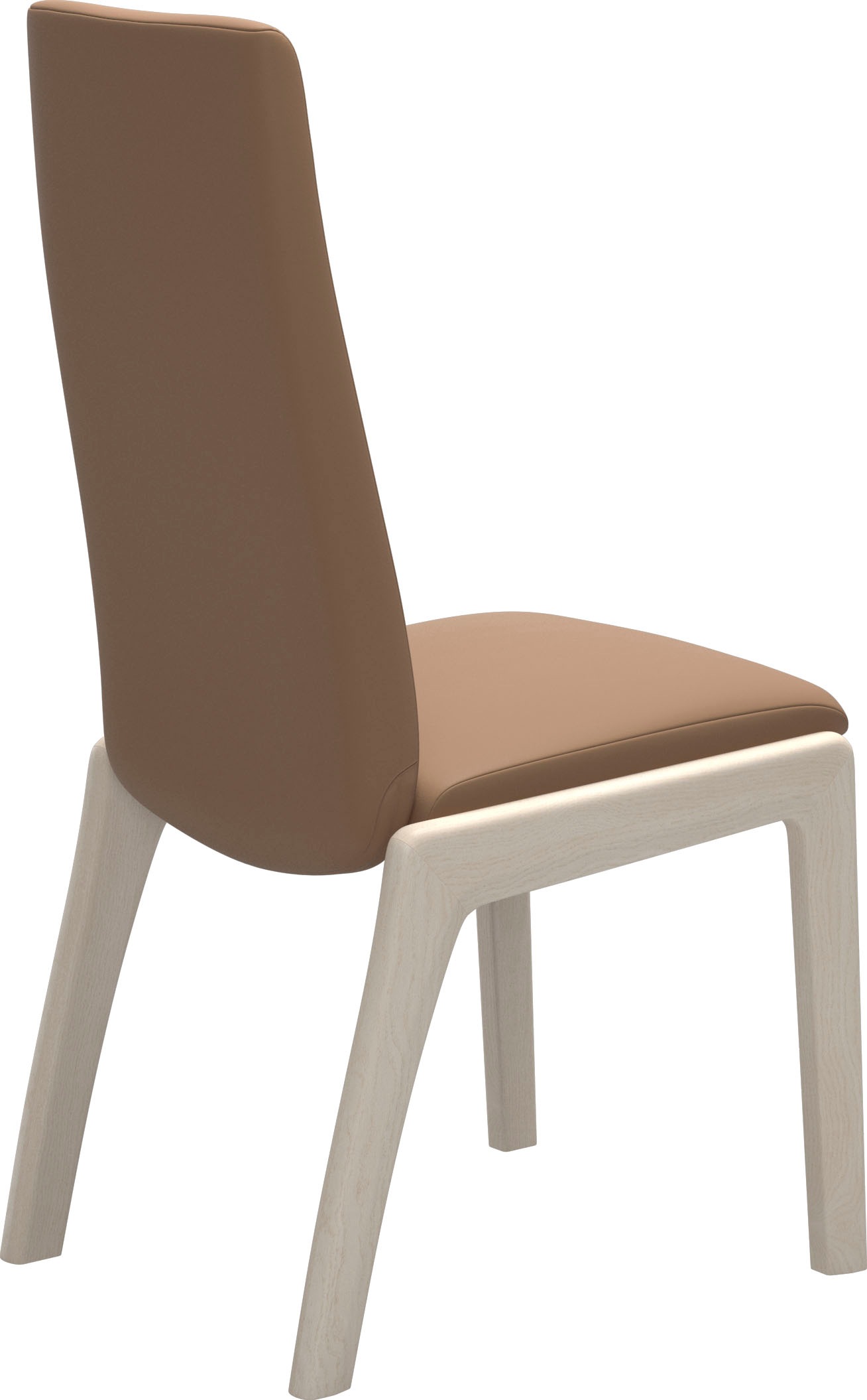 Stressless® Polsterstuhl »Laurel«, Leder BATICK, Low Back, Größe L, mit abgerundeten Beinen in Eiche gekalkt